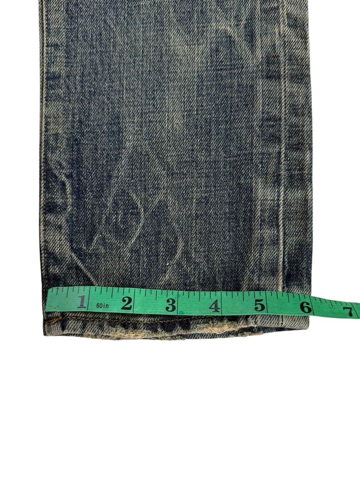 Energie Patchwork Jeans Distressed Energie Italy Selvedge Denim Size US 28 / EU 44 - 11 Thumbnail