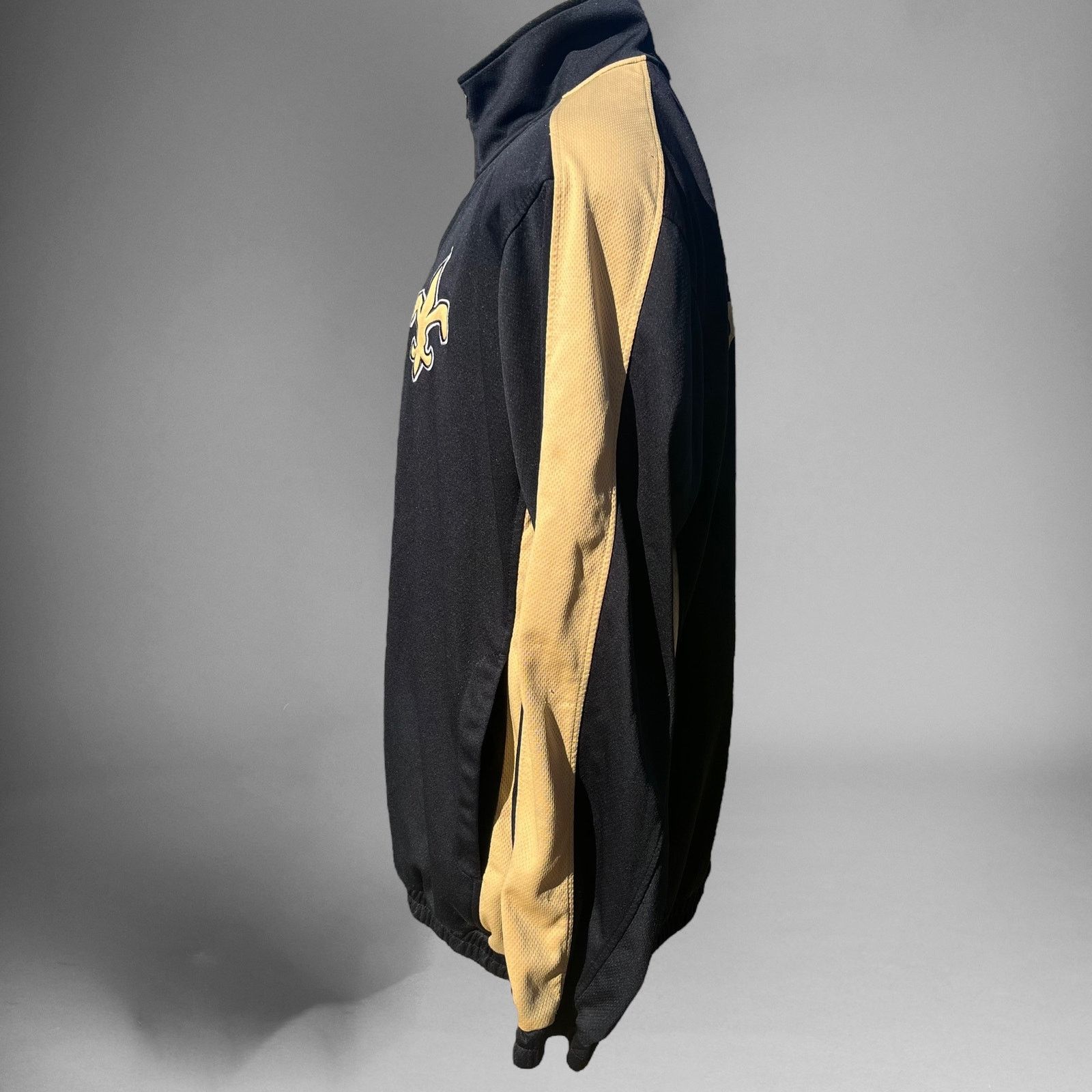 NFL New Orleans Saints Jacket Men's XXL Vintage NFL Zip Up Size US XXL / EU 58 / 5 - 6 Thumbnail