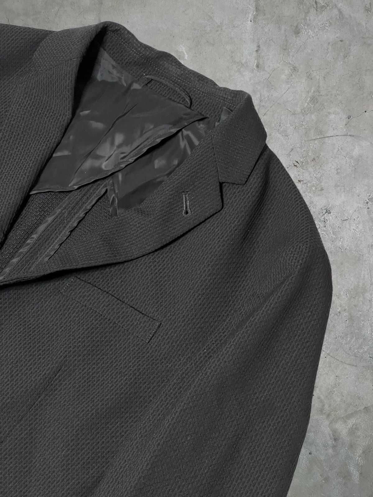 Armani Armani Textured Blazer Size US M / EU 48-50 / 2 - 5 Thumbnail