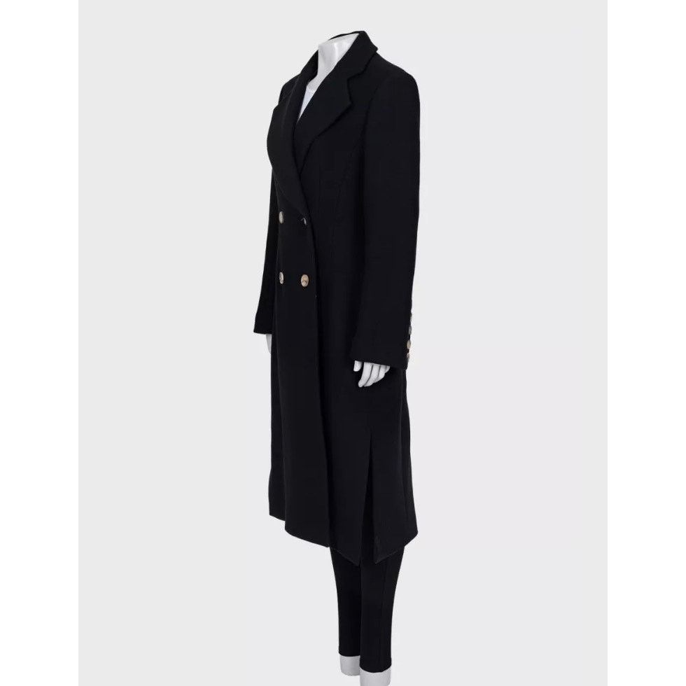 KHAITE Khaite Black Wool Coat - US 4 / S Size S / US 4 / IT 40 - 2 Thumbnail