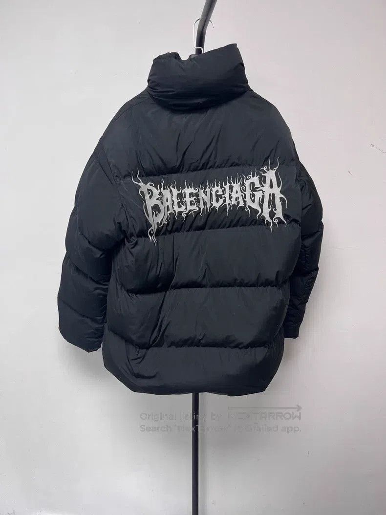 Balenciaga Balenciaga Logo Alphabet Printed Lightweight Collar Zip-Up Size US M / EU 48-50 / 2 - 1 Thumbnail