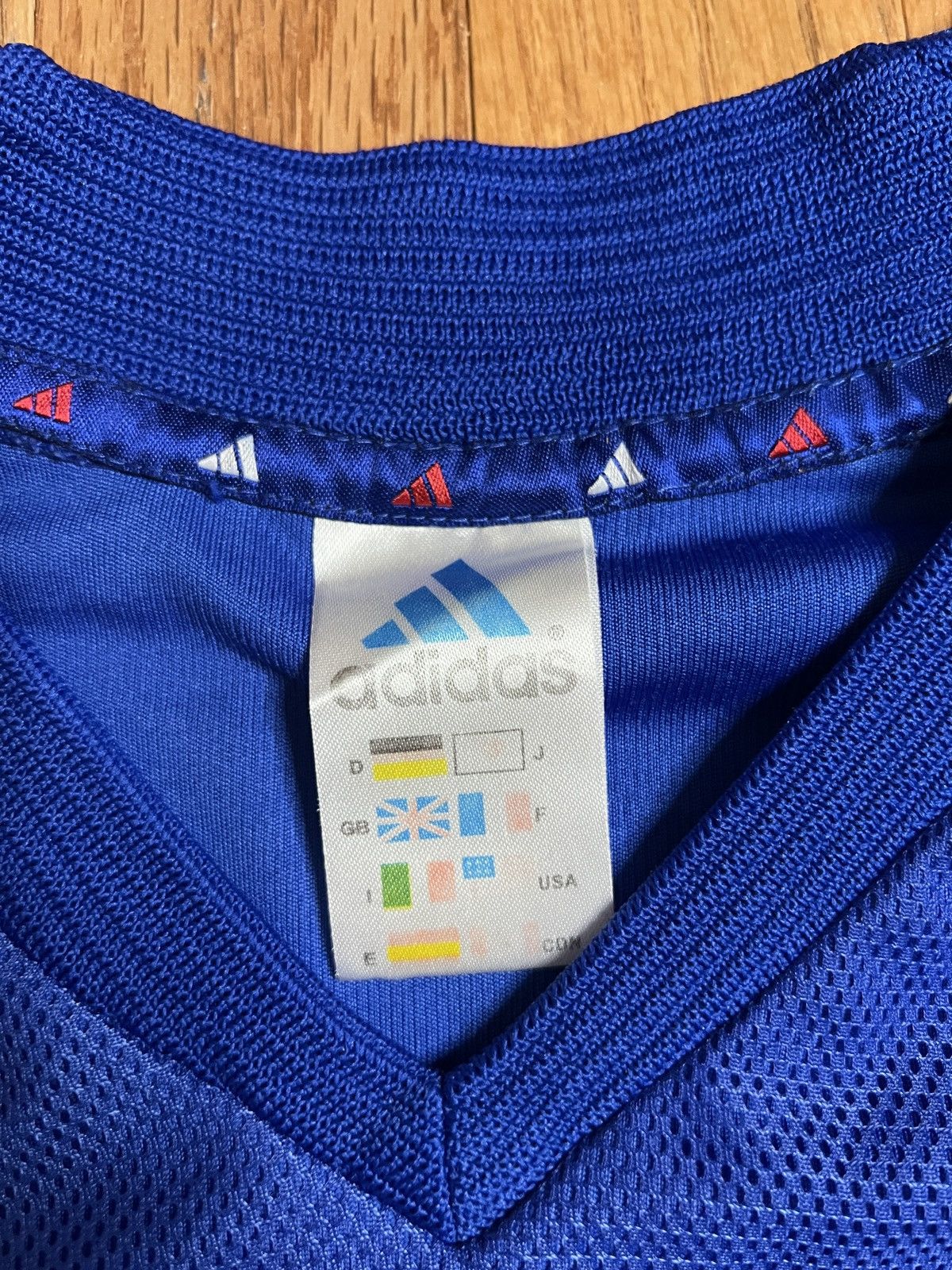 Adidas × Vintage Vintage 2002 France Soccer Jersey Size US L / EU 52-54 / 3 - 3 Thumbnail