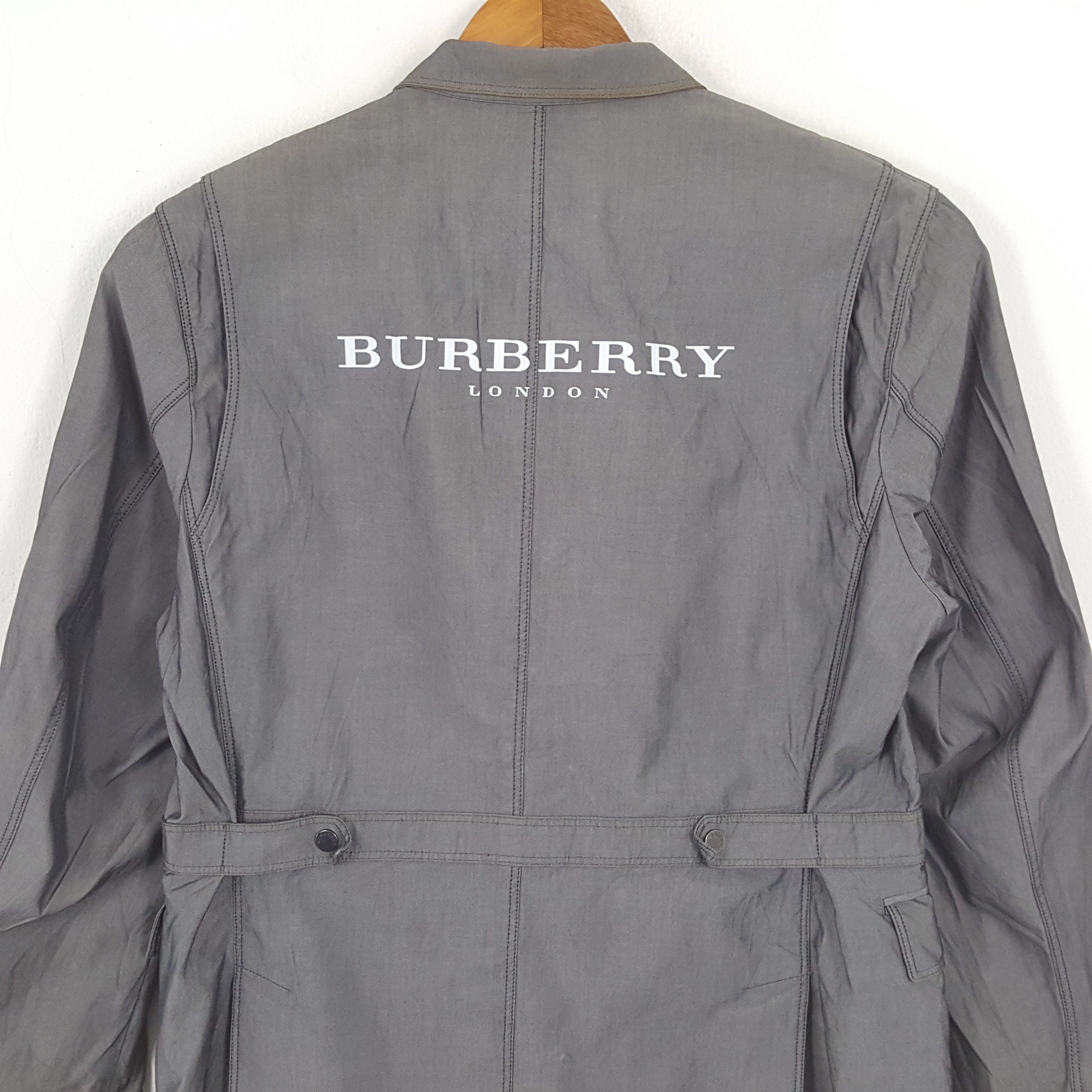 Burberry × Japanese Brand × Vintage Vintage BURBERRY LONDON Fashion Brand Jacket Size US M / EU 48-50 / 2 - 2 Thumbnail