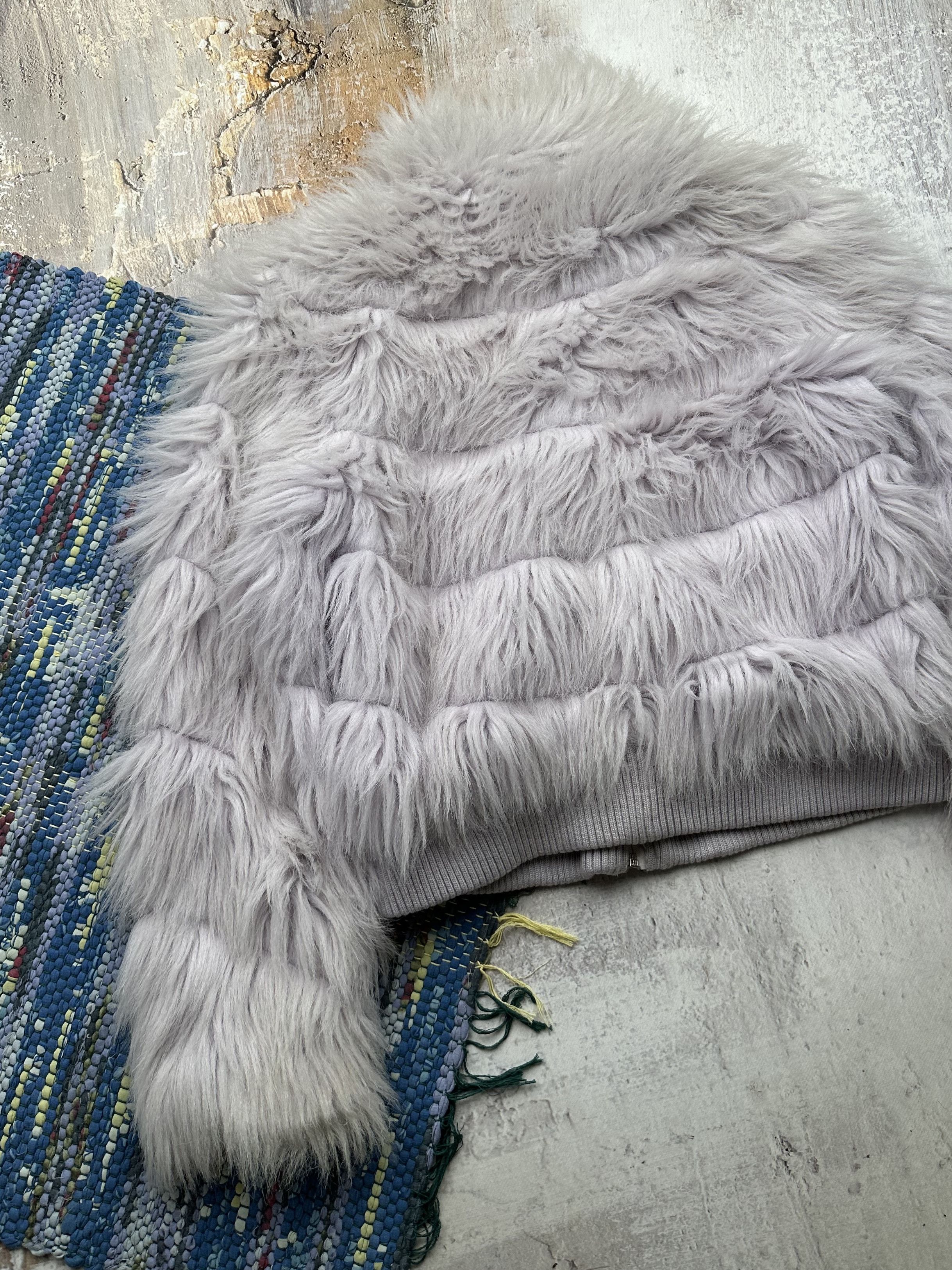 Japanese Brand Vintage Faur Fur Cropped Coat A512(448)D15 Size M / US 6-8 / IT 42-44 - 7 Thumbnail