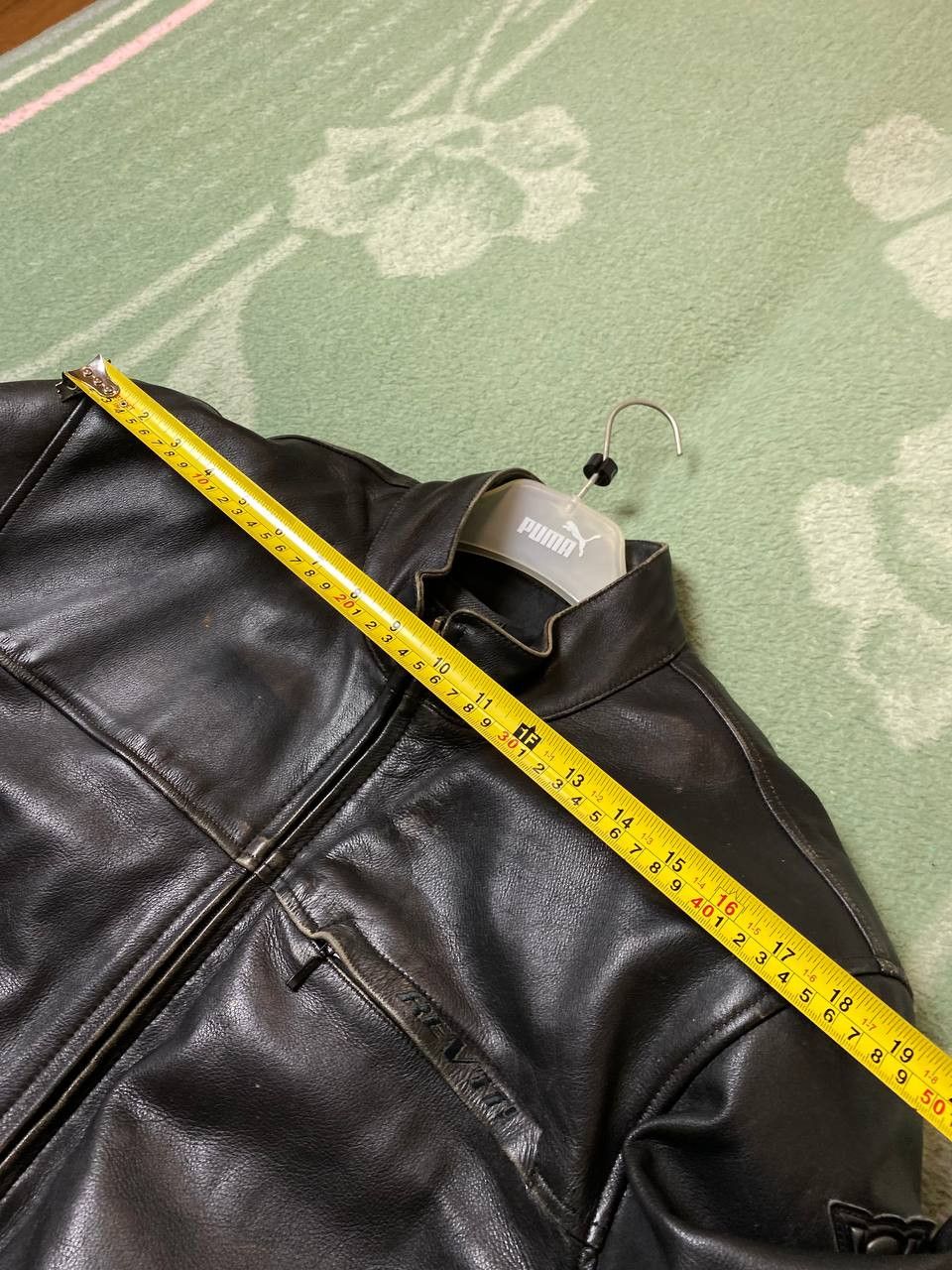 Vintage MOTO Vintage Black Leather Jacket REV'IT! Streetwear Size US XL / EU 56 / 4 - 17 Thumbnail