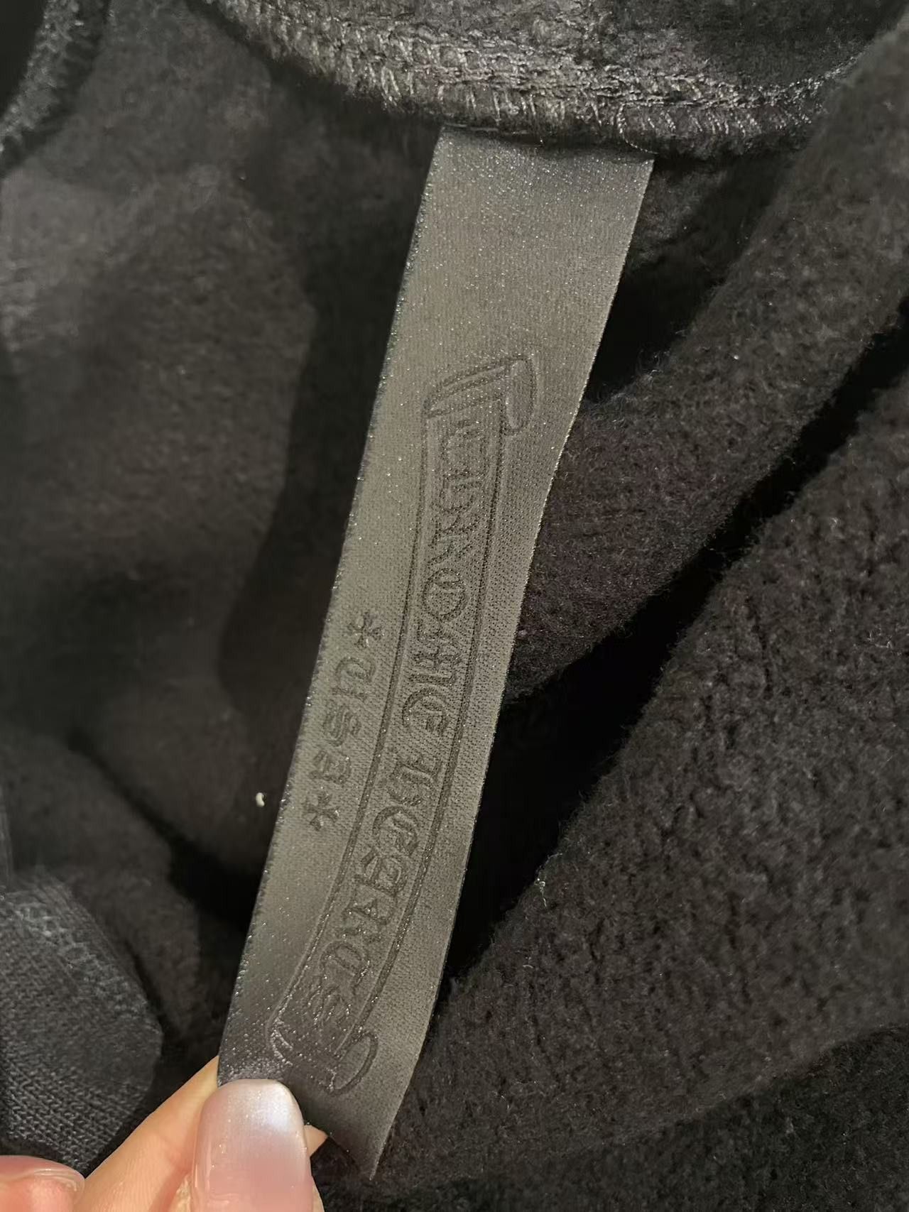 Chrome Hearts Chrome Hearts Triple Cross Leather Black Pullover Hoodie Size S / US 4 / IT 40 - 4 Thumbnail