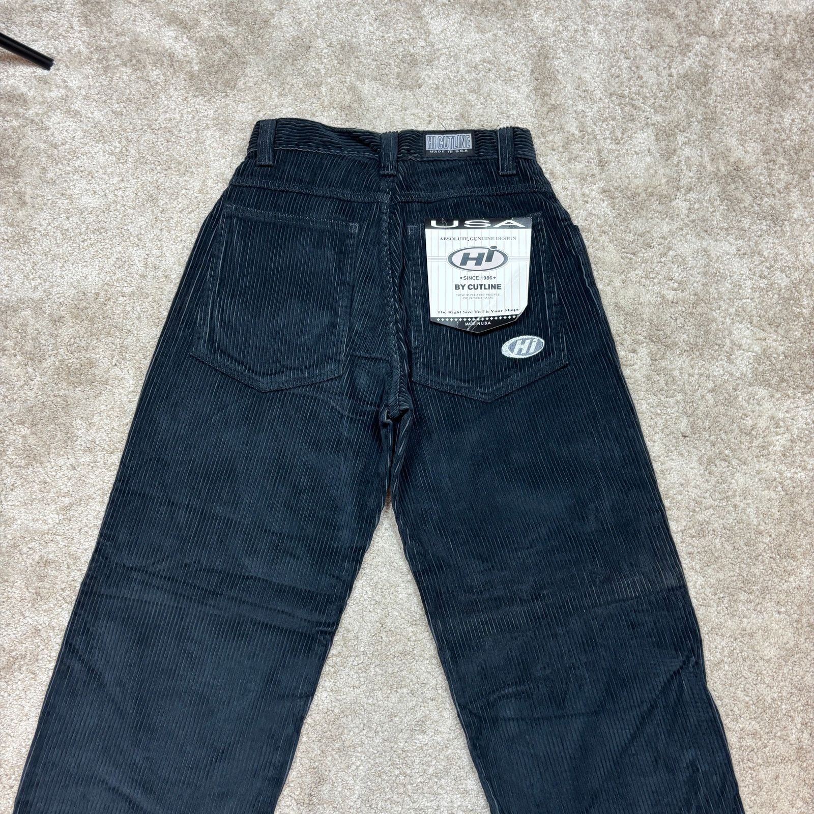 Vintage NWT Deadstock Vintage Hi Cutline Corduroy Baggy Pants 30x31 Size US 30 / EU 46 - 2 Thumbnail
