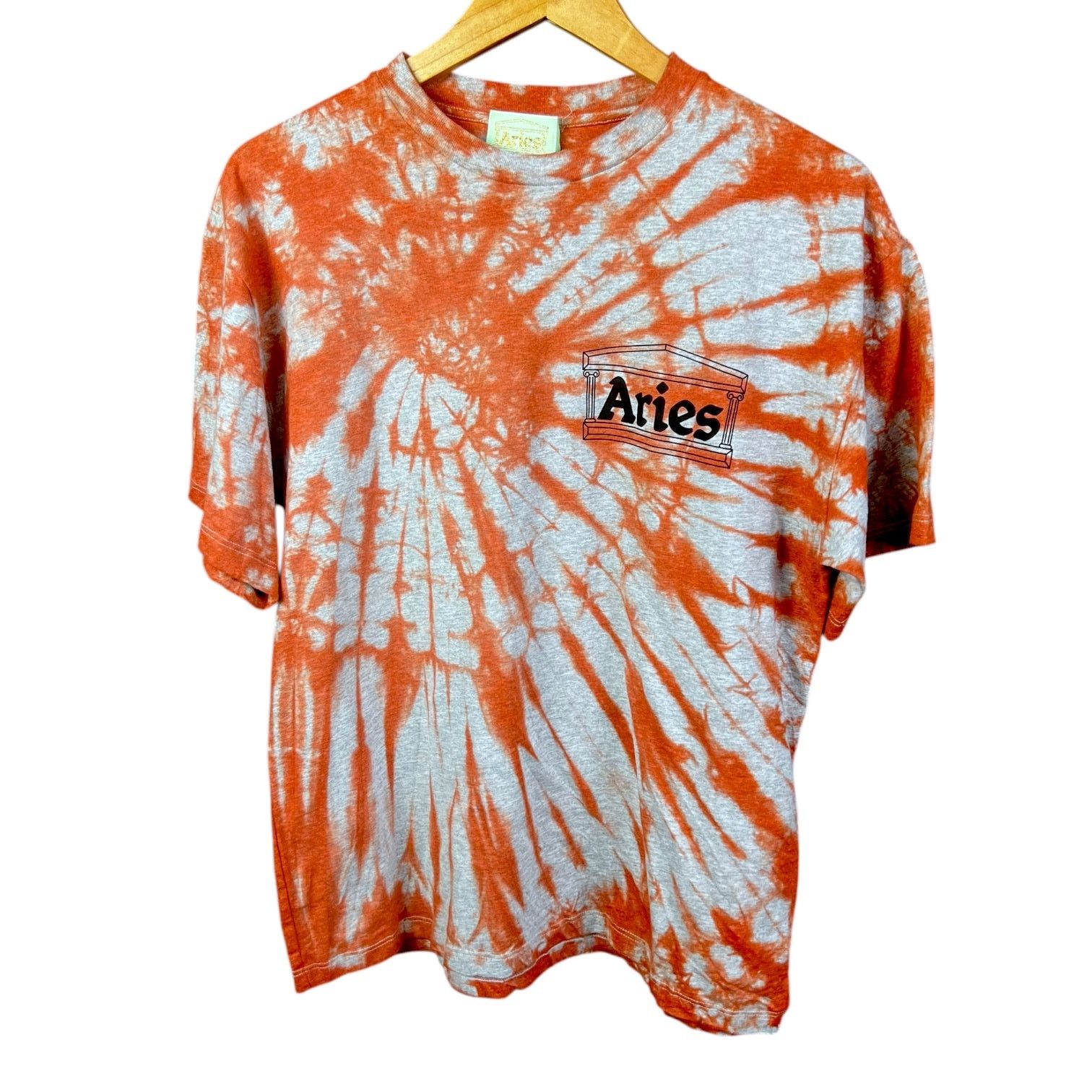 Aries Men's Aries Tie-Dye Temple T-Shirt - Size M - $150 Retail Size US M / EU 48-50 / 2 - 1 Thumbnail