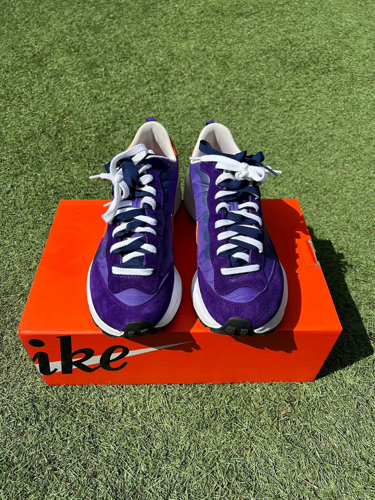 Nike × Sacai Nike Sacai Vaporwaffle Dark Iris sneakers Size US 10 / EU 43 - 5 Thumbnail