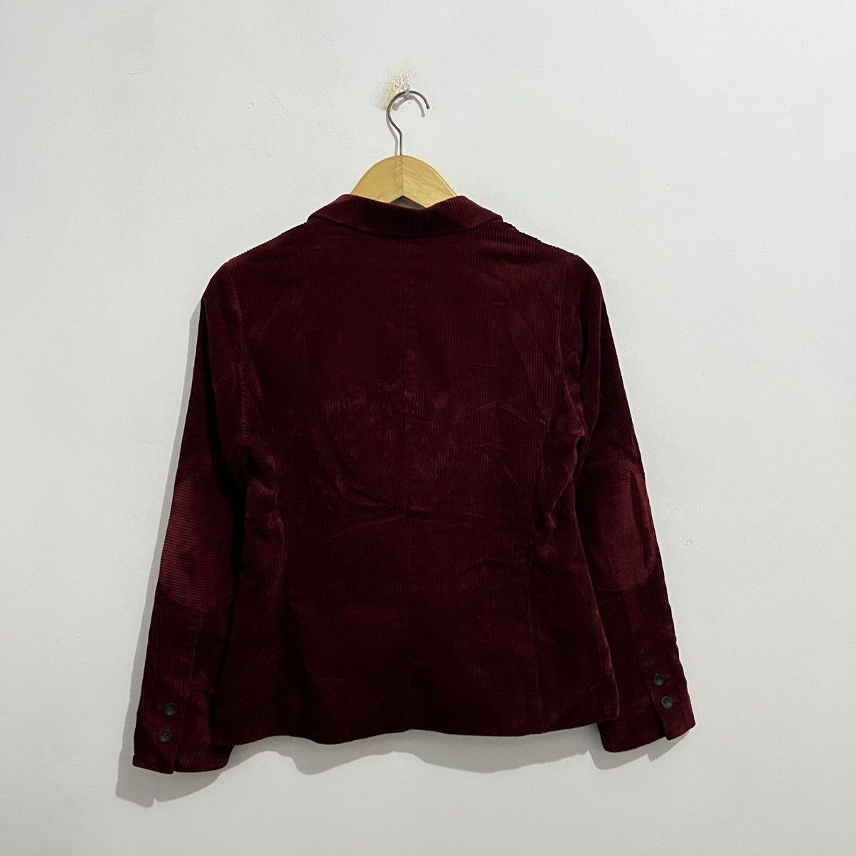 Japanese Brand × Uniqlo Uniqlo x Ines de la Fressange Corduroy Blazer - Burgundy Size S / US 4 / IT 40 - 8 Thumbnail