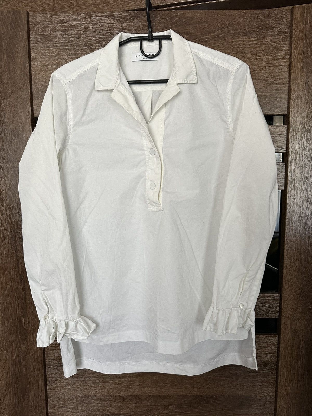 Sandro Sandri Paris Shirt Button Up Blouse Long Sleeve Size S / US 4 / IT 40 - 2 Thumbnail