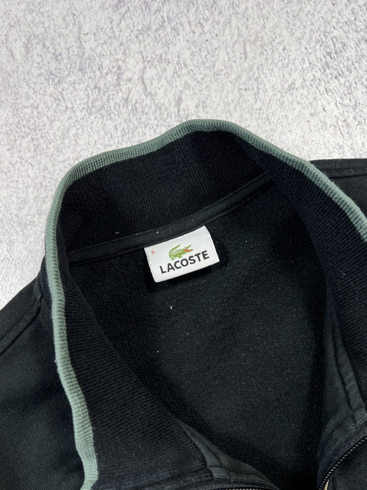 Lacoste × Vintage Vintage Lacoste Zip Up Jacket Size US S / EU 44-46 / 1 - 5 Thumbnail