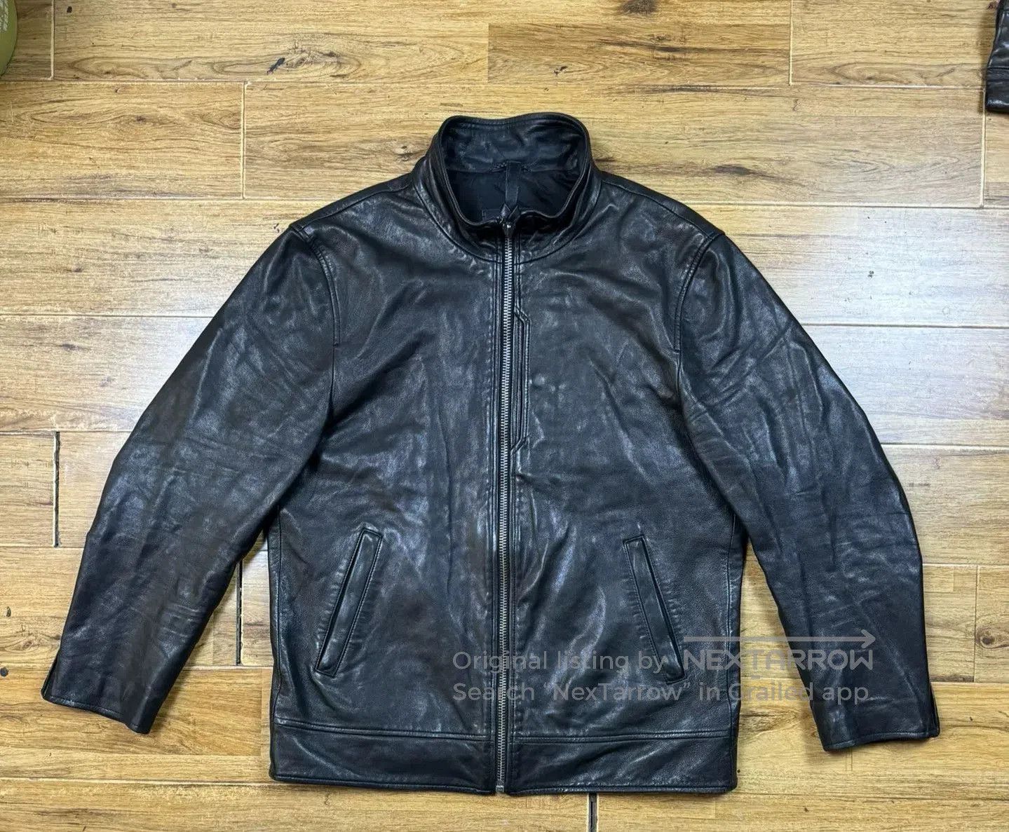 Mackage Mackage Men's Leather Motorcycle Jacket. Size US M / EU 48-50 / 2 - 1 Thumbnail
