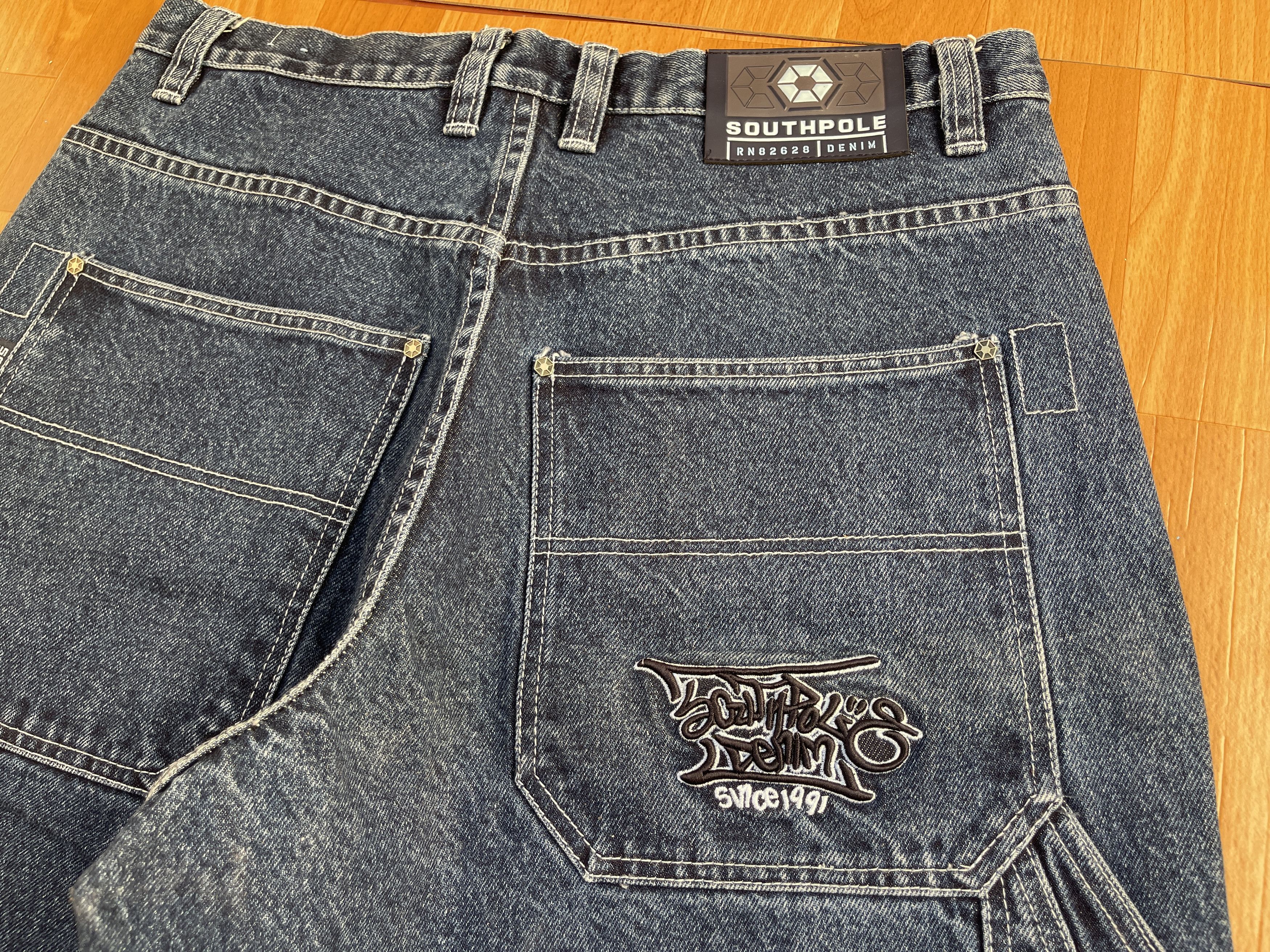 Southpole Southpole jeans, baggy vintage South Pole 90s hip hop Y2K 36 Size US 36 / EU 52 - 6 Thumbnail