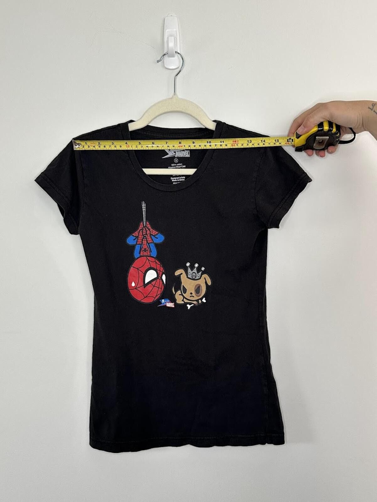 tokidoki Tokidoki x Marvel Spiderman Hanging Out - Juniors Sz. S Size S / US 4 / IT 40 - 2 Thumbnail