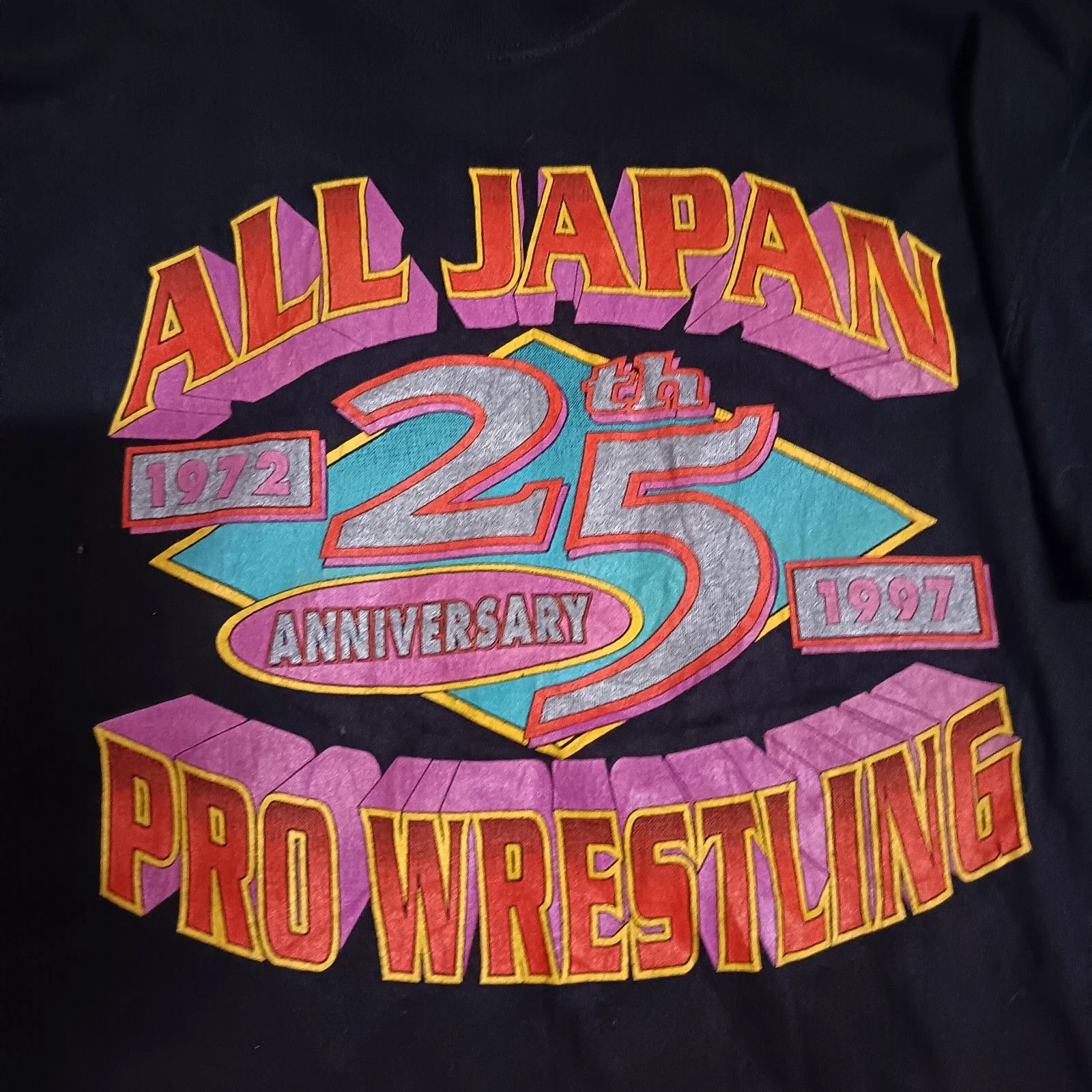 WWE All Japan Pro Wrestling AJPW "Dr. Death" Steve Williams Tee Size US L / EU 52-54 / 3 - 2 Thumbnail