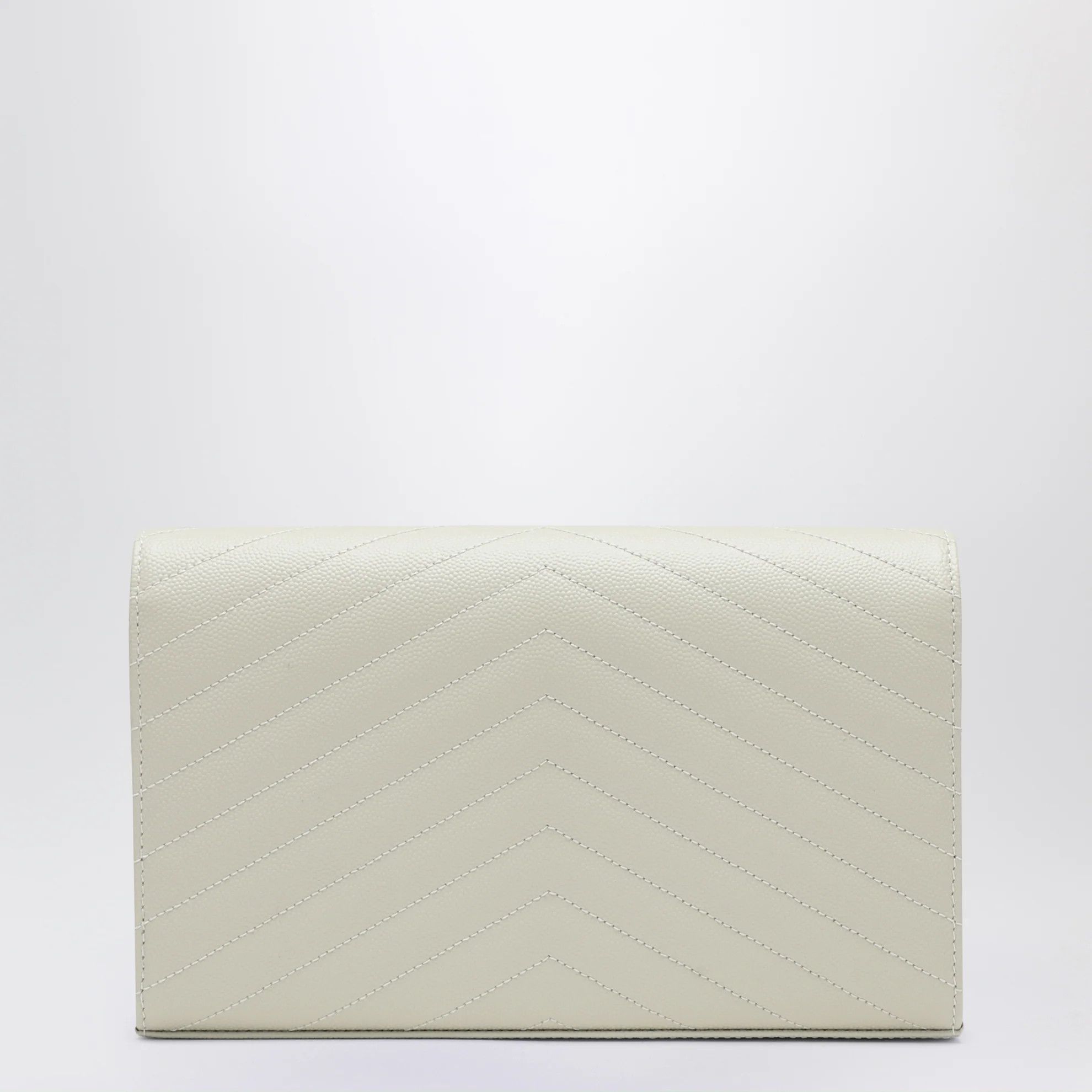 Saint Laurent Paris o1d2blof0526 Size: OS / Cassandre Chain Pouch in Cream Size ONE SIZE - 4 Thumbnail
