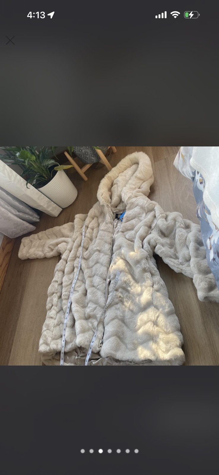 Other faux fur coat with hood Size XL / US 12-14 / IT 48-50 - 2 Thumbnail