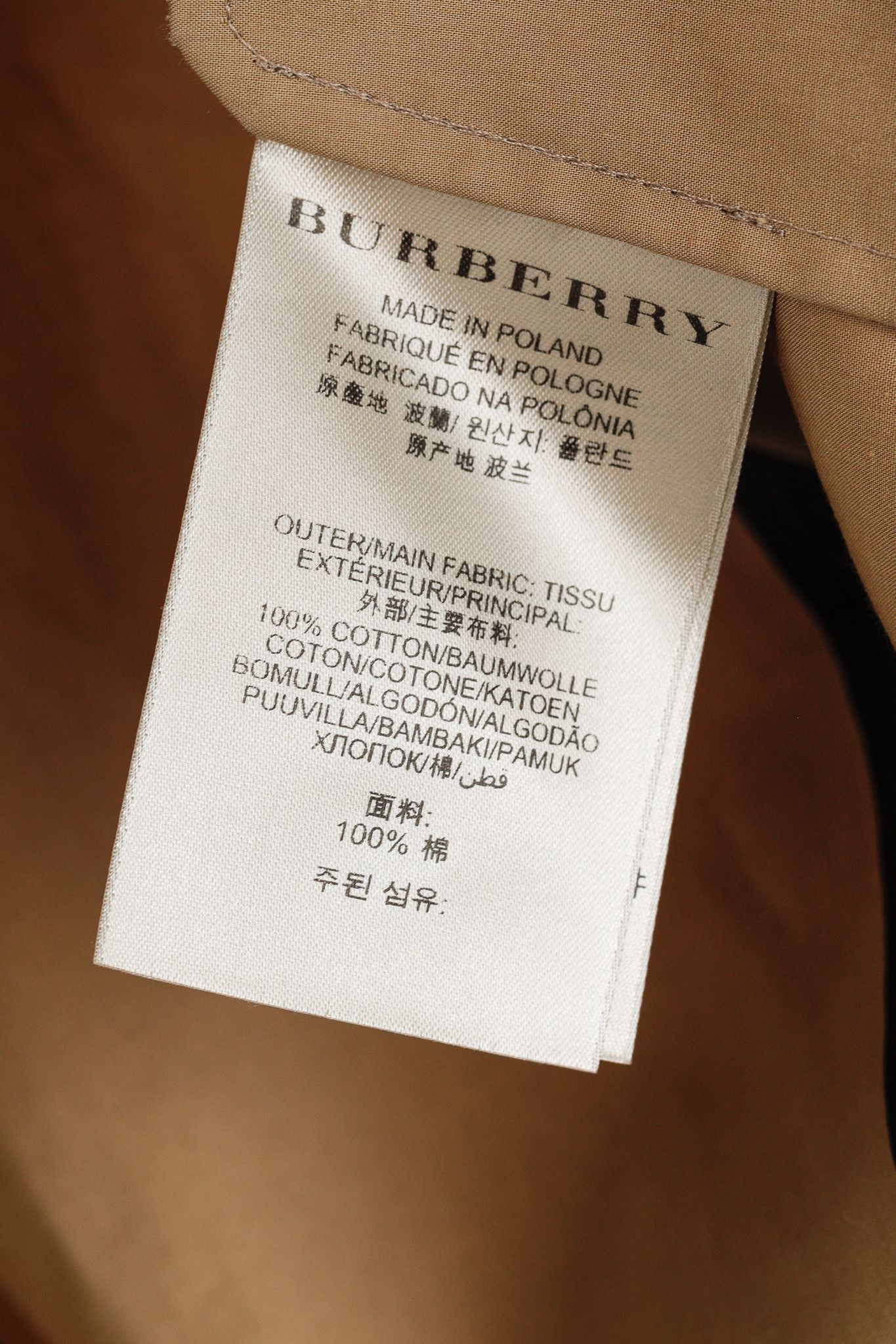 Burberry Burberry Dandelion Mid-Length Bonded Cotton Trench Coat Size M / US 6-8 / IT 42-44 - 10 Thumbnail