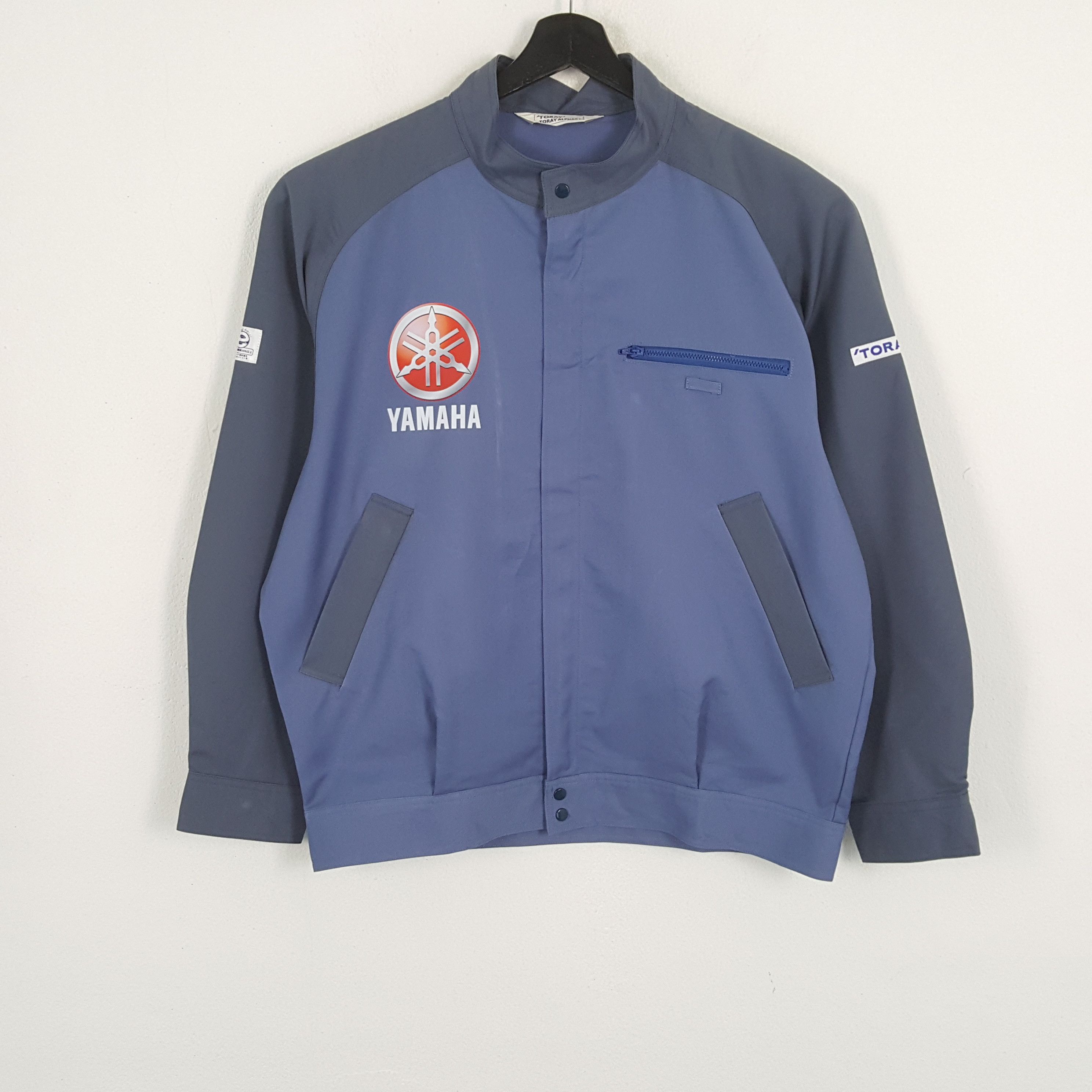 Vintage × Yamaha YAMAHA Japanese Motorcycle Brand Custom Art Jacket Size US XL / EU 56 / 4 - 3 Thumbnail