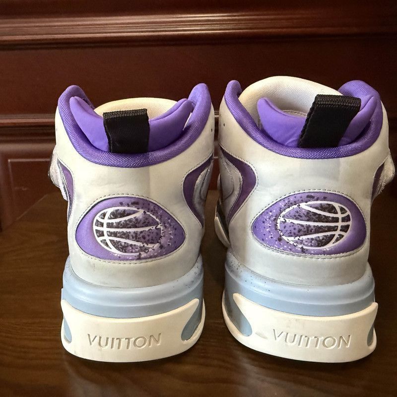 Louis Vuitton Louis Vuitton Trainer 2 Basketball Shoes in Blue - Size US 9.5 / EU 42-43 - 3 Thumbnail