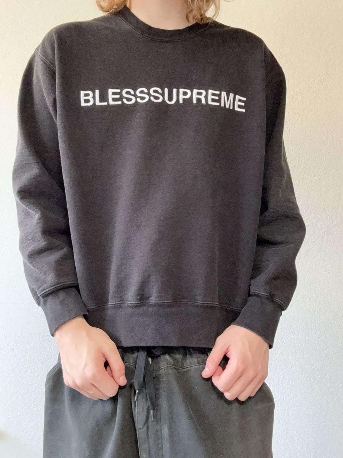 トップス SUPREME Black Sabbath Paranoid Crewneck Black Sabbath × Supreme Supreme / Black Sabbath Paranoid