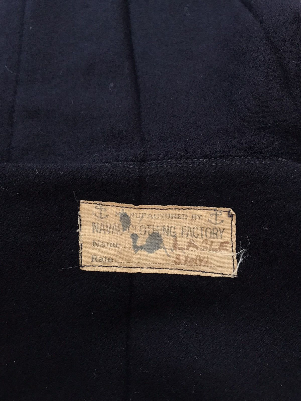 Other ANTIQUE PURE WOOL US NAVY SERVICE SMOCK Size US S / EU 44-46 / 1 - 2 Thumbnail