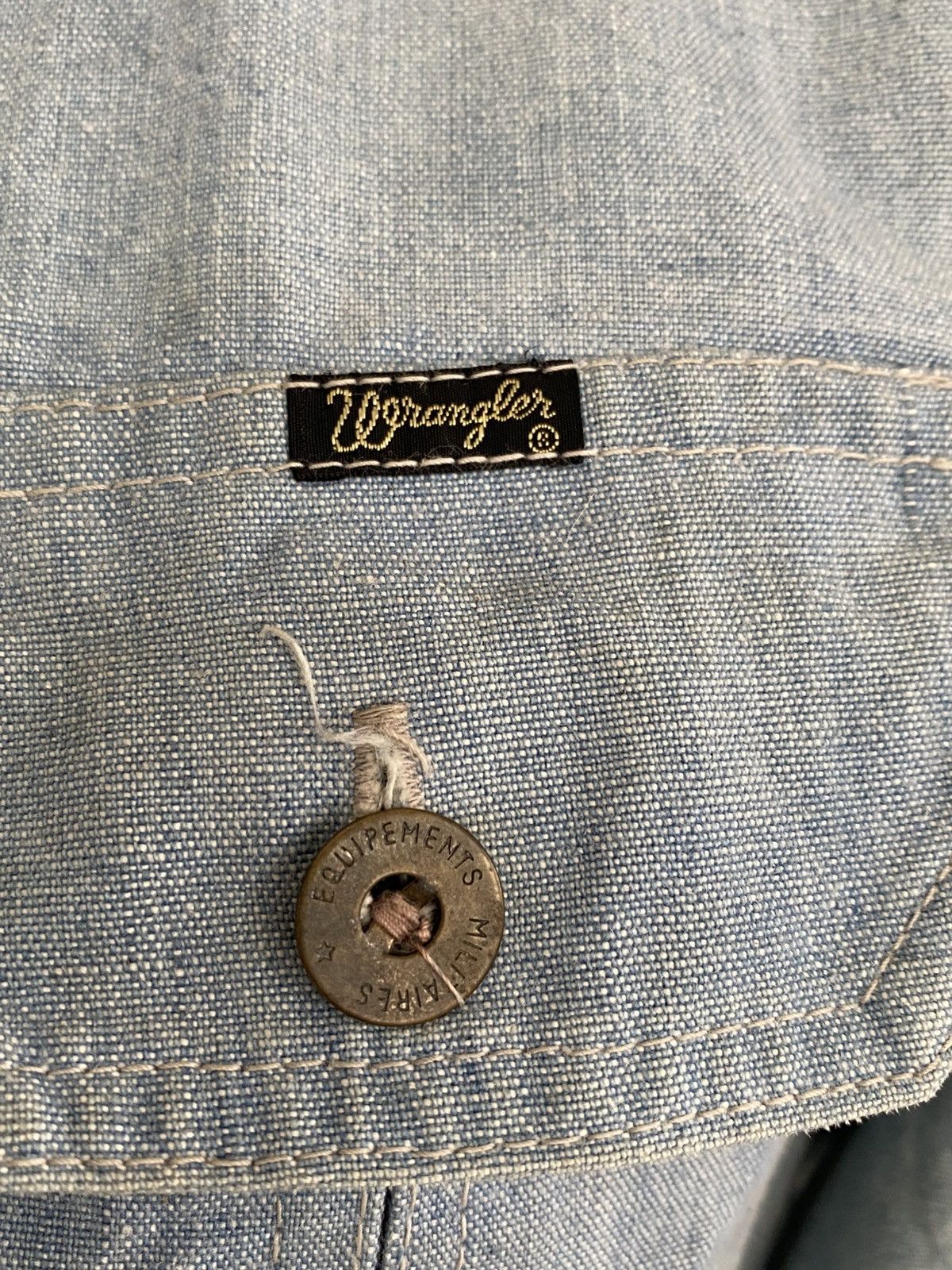 Vintage × Wrangler Vintage WRANGLER Button Jacket 4 Pocket Size US S / EU 44-46 / 1 - 17 Thumbnail