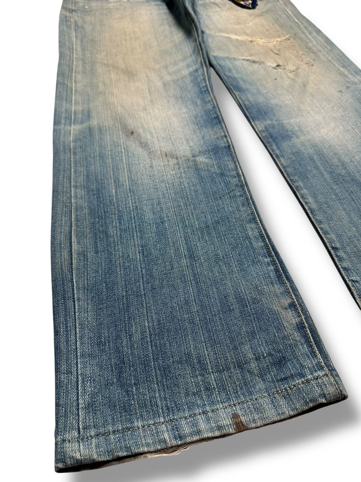Levi's Levi’s 501 Vintage Distressed Straight Leg Mudwash & Faded Size US 31 - 14 Thumbnail