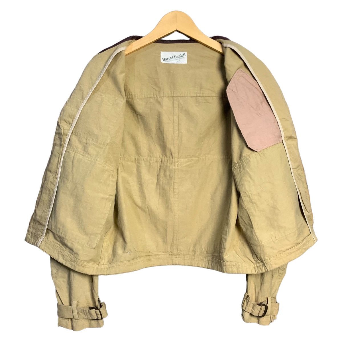 Japanese Brand Harold Daniell Collarless Multipocket Jacket Size US M / EU 48-50 / 2 - 2 Thumbnail