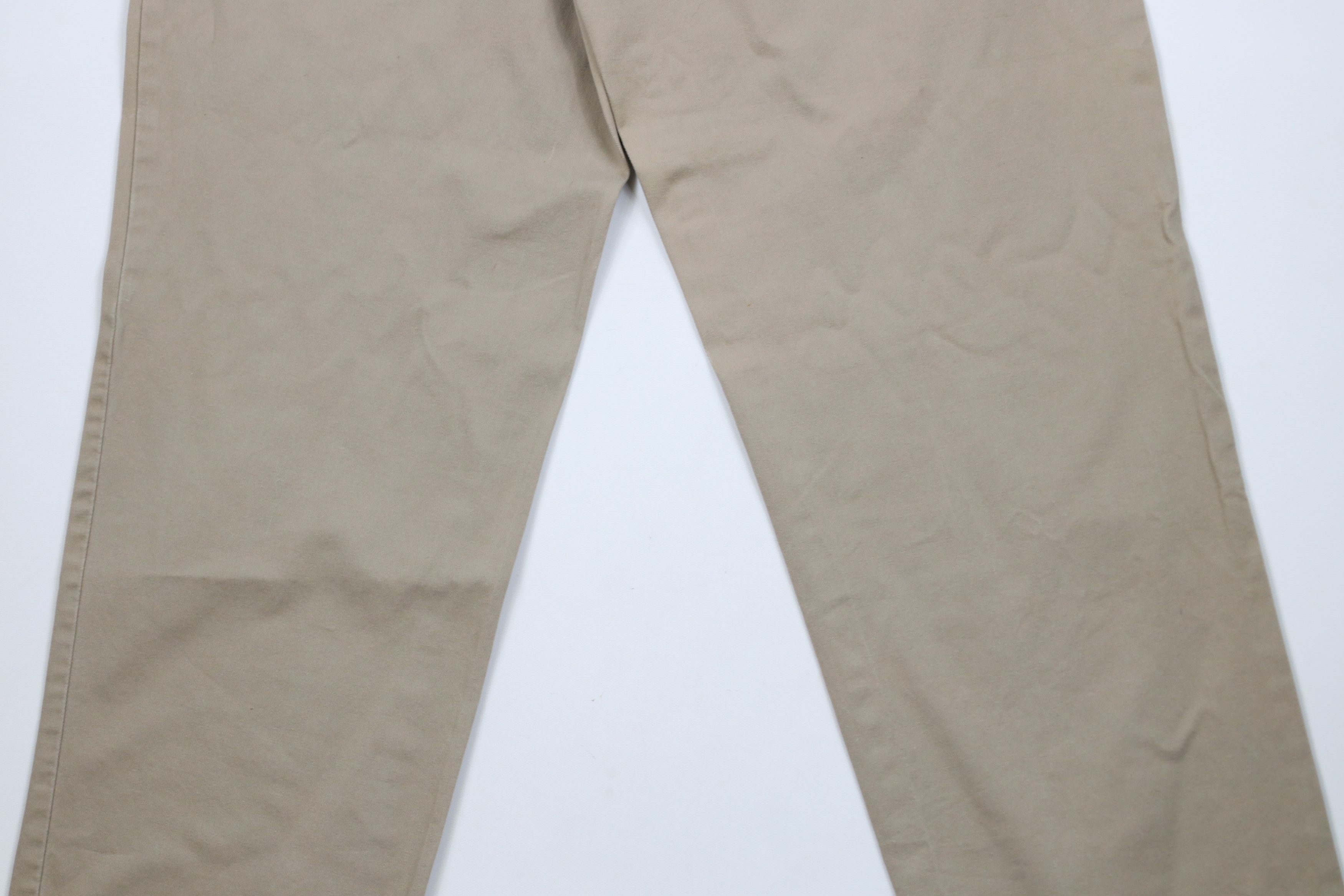 DKNY × Vintage Vintage 90s DKNY Fit Straight Leg Chino Pants Beige Cotton Size US 34 / EU 50 - 11 Thumbnail