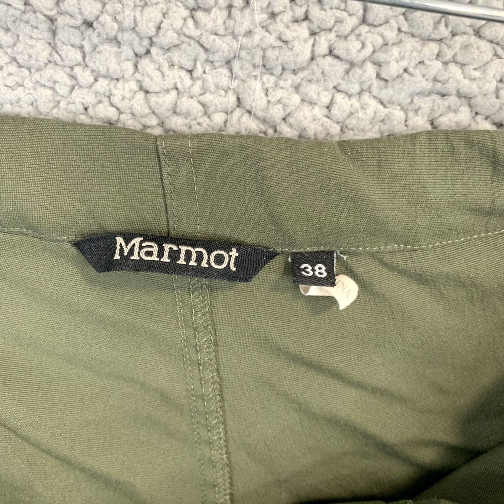 Marmot Marmot Shorts Mens 38 Army Green 3X DRY Stretch Nylon Outdoor Belted Cargo Pocket Size US 38 / EU 54 - 4 Thumbnail