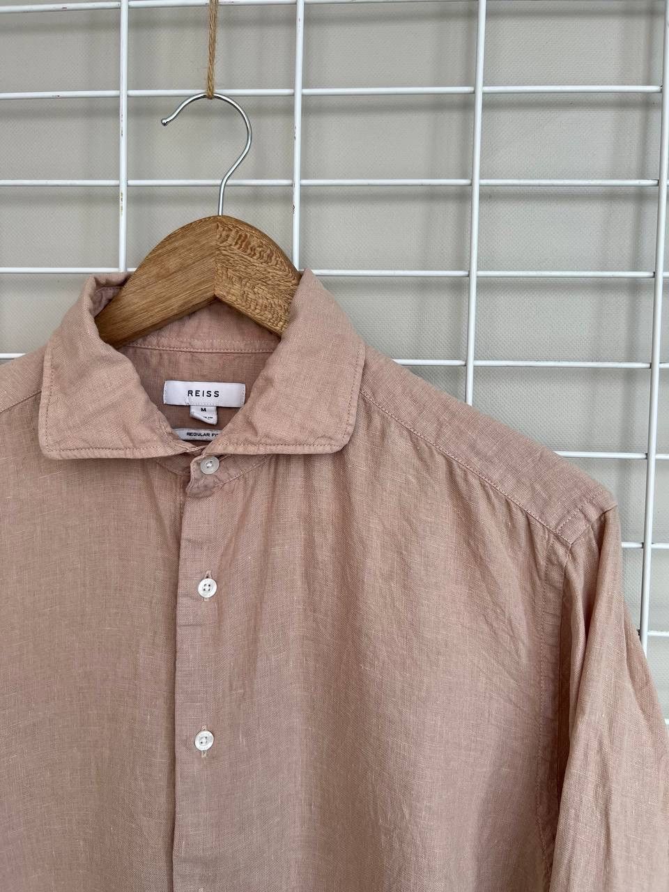 Reiss Reiss Ruban Linen Button Shirt Mens Size M Regular Fit Size US M / EU 48-50 / 2 - 6 Thumbnail