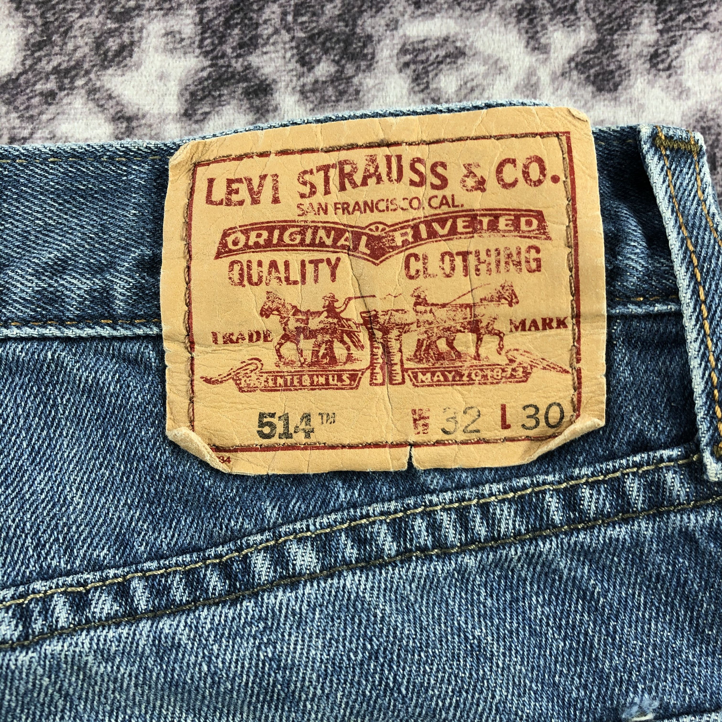 Levi's × Vintage Vintage Blue Wash Levis 514 Jeans-JM2841 Size US 32 / EU 48 - 7 Thumbnail