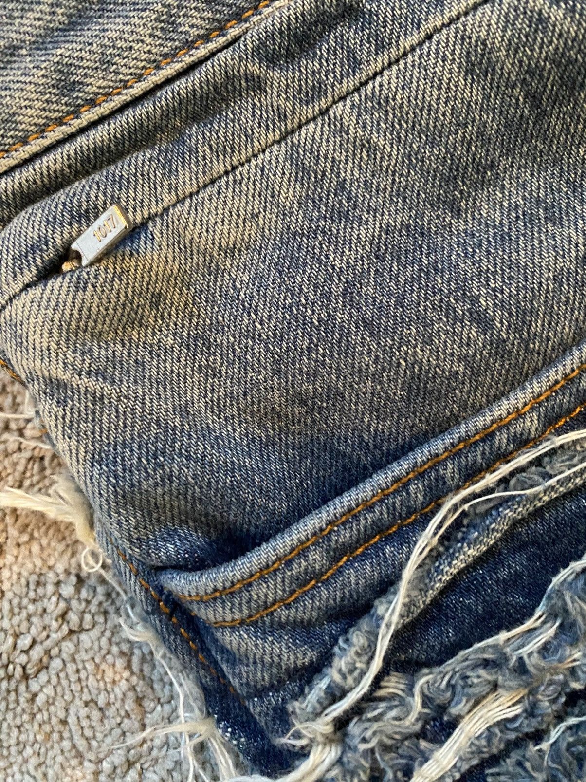 1017 ALYX 9SM 1017 ALYX 9SM Blackmeans Frayed Denim Size US 32 / EU 48 - 10 Thumbnail