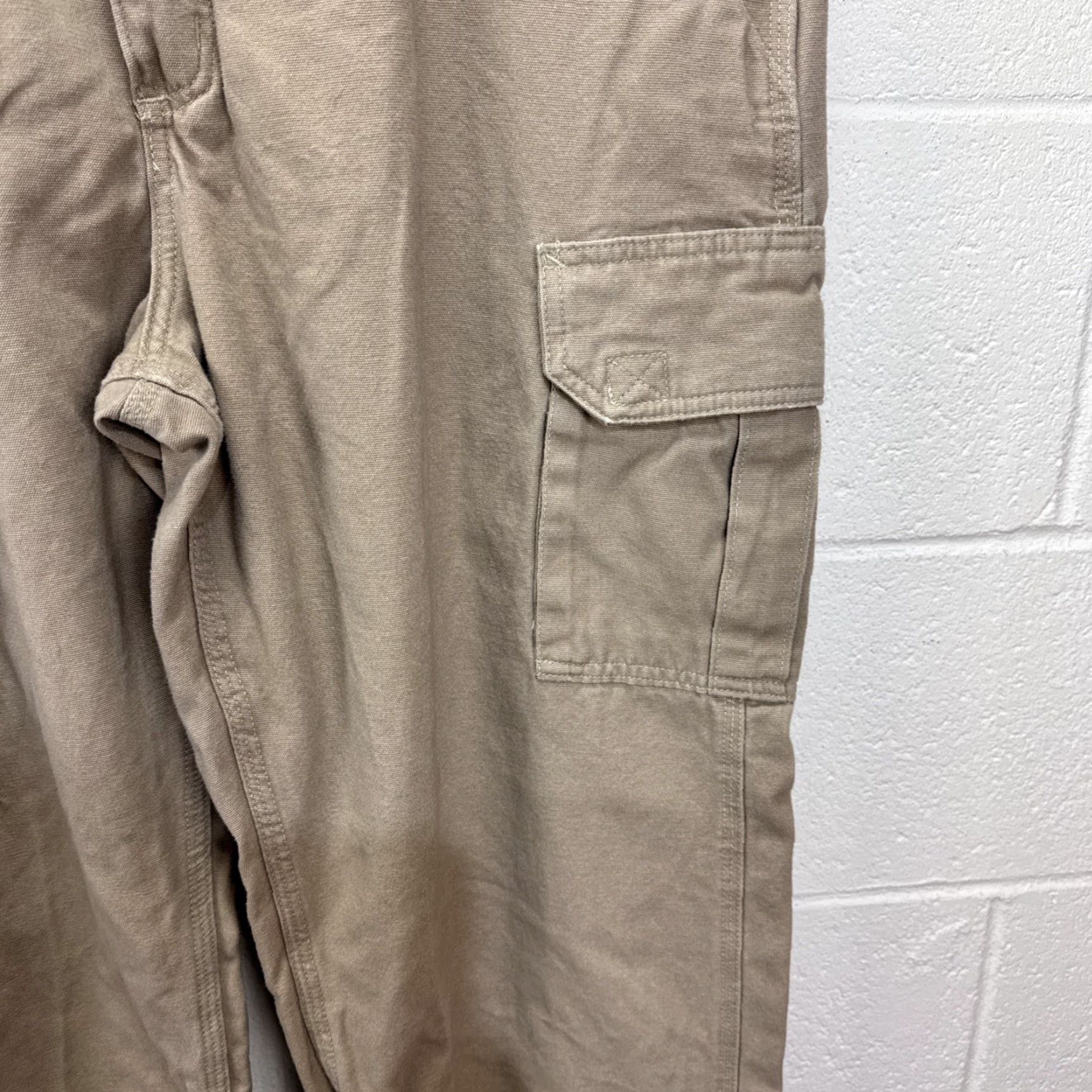 Carhartt Carhartt Mens Cargo Pants Size 38x34 Canvas Workwear Khaki Relaxed Fit Classico Size US 38 / EU 54 - 4 Thumbnail