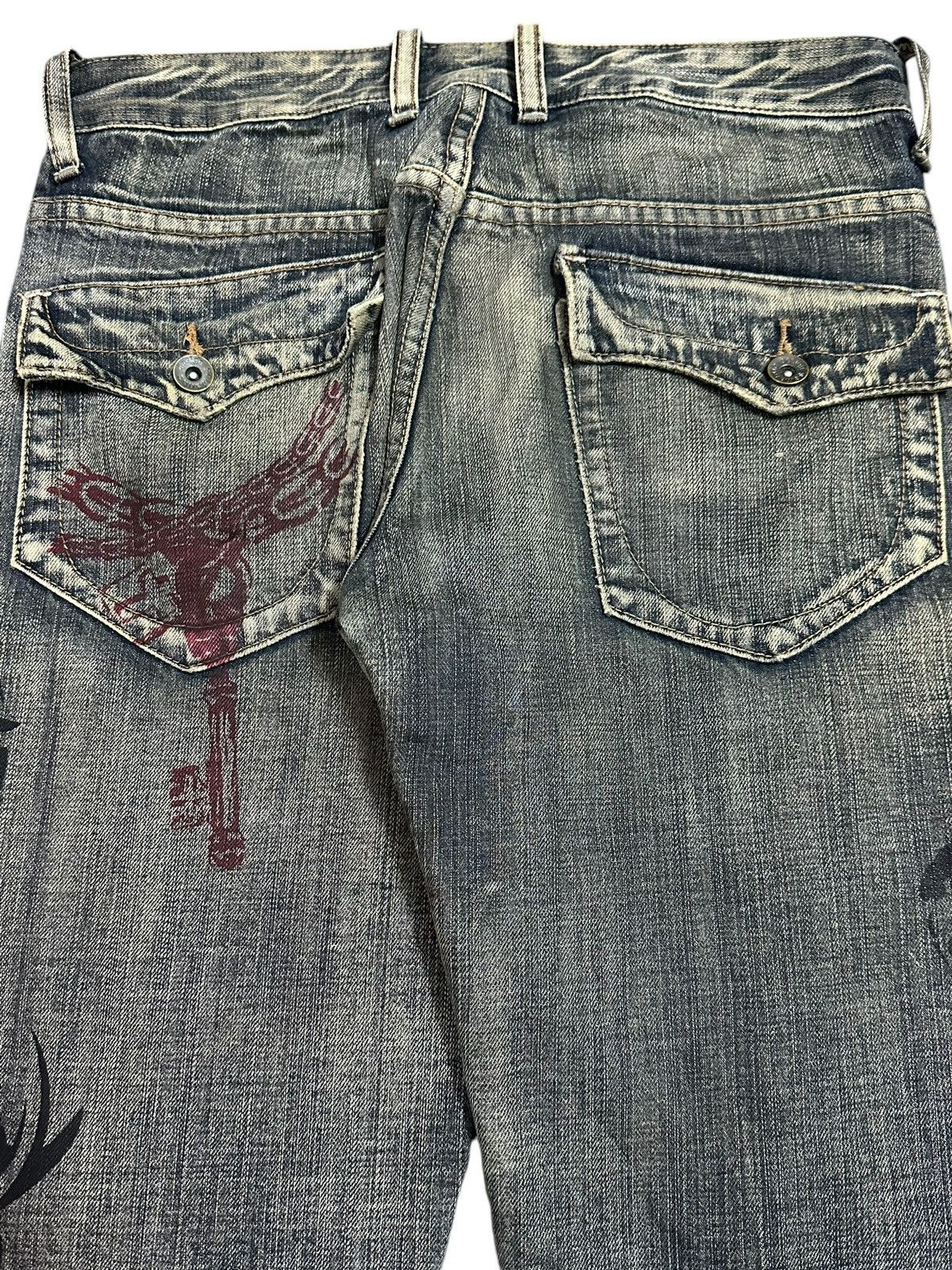 Japanese Brand Semantic Design Mud Wash Denim Size US 30 / EU 46 - 7 Thumbnail