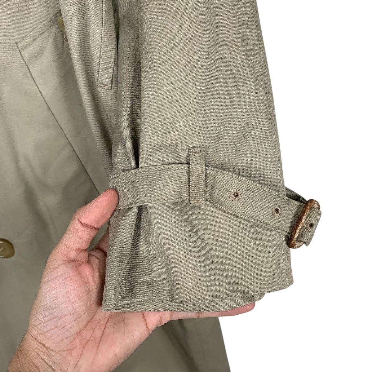 Aquascutum Vintage Aquascutum Double Breasted Trench Coat Size US M / EU 48-50 / 2 - 14 Thumbnail