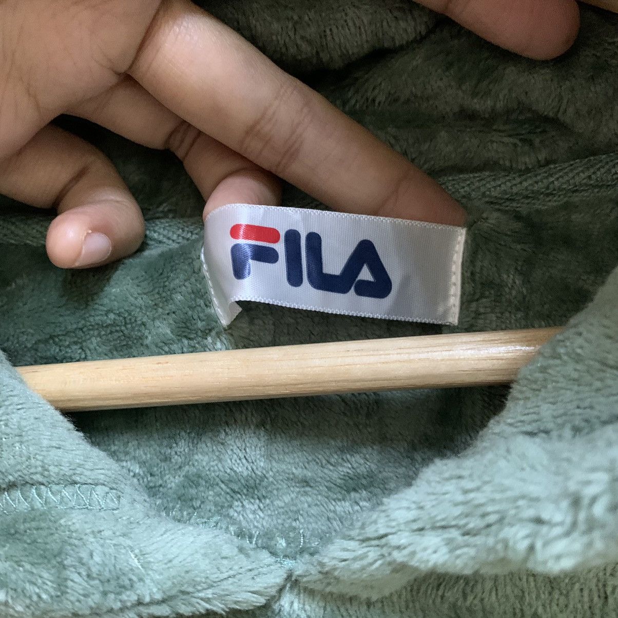 Fila × Vintage Vintage FILA Fleece Hoodie Sweater Size US M / EU 48-50 / 2 - 8 Thumbnail
