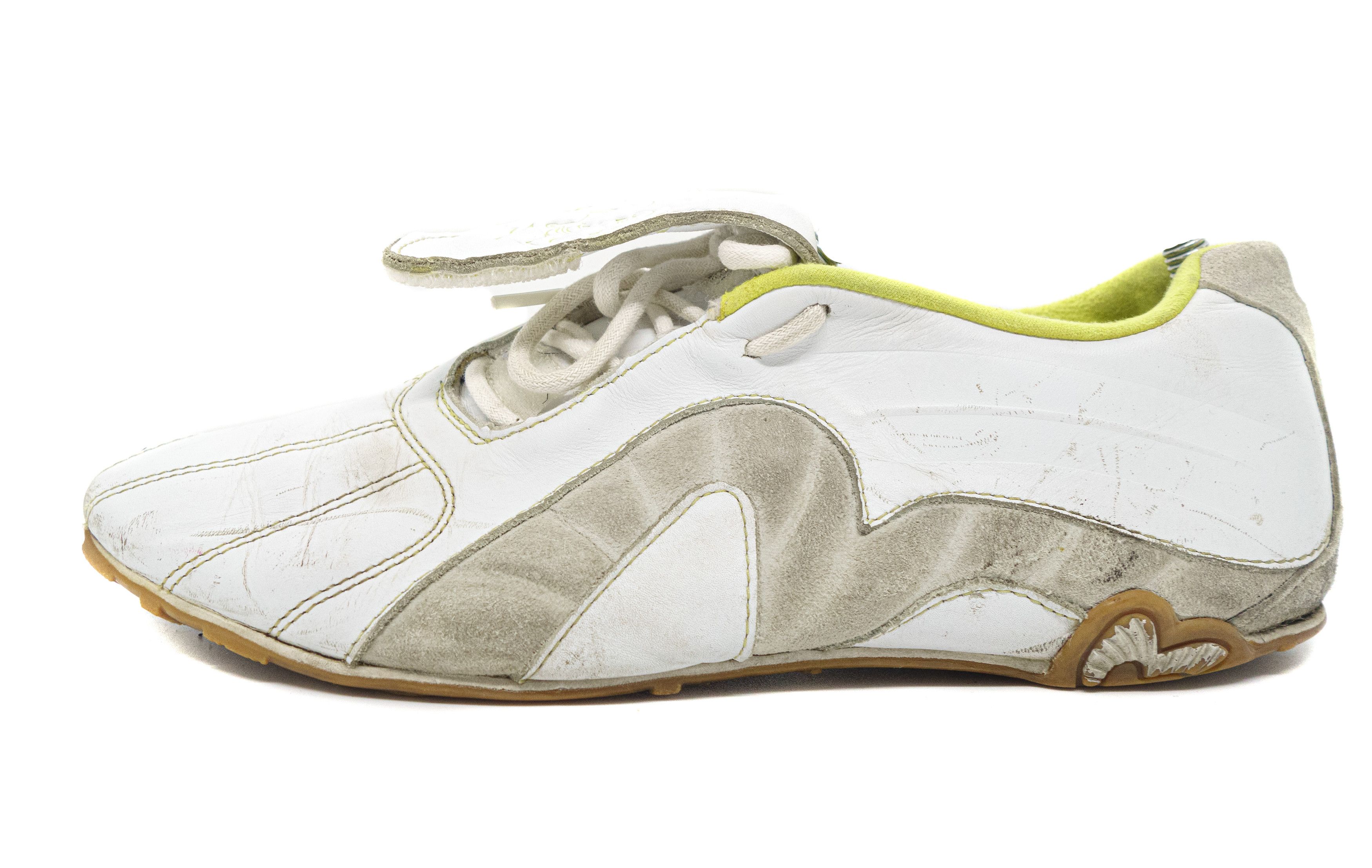 Evisu 00S Logo Y2K Low Leather Sneakers Vintage Size US 10 / EU 43 - 2 Thumbnail