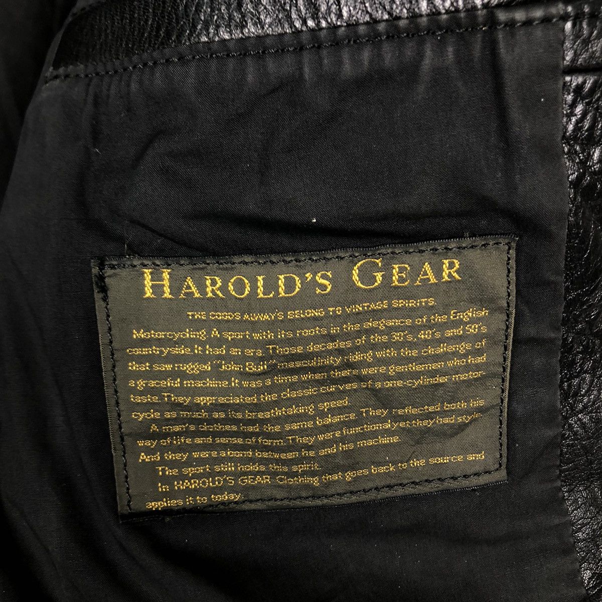 Japanese Brand Vintage Soft Leather Biker Jacket Harold’s Gear IsseyMiyake Size US M / EU 48-50 / 2 - 20 Thumbnail
