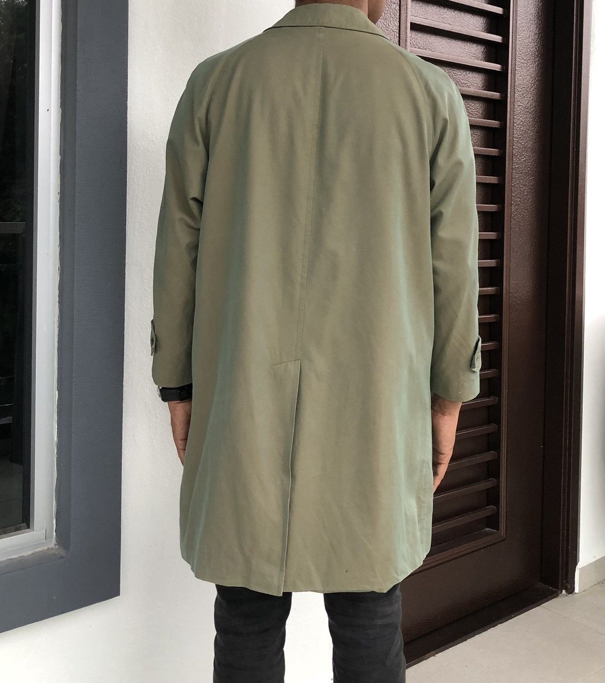 Burberry Vintage 90s Burberrys Prorsum London England Trench Coat Size US M / EU 48-50 / 2 - 3 Thumbnail