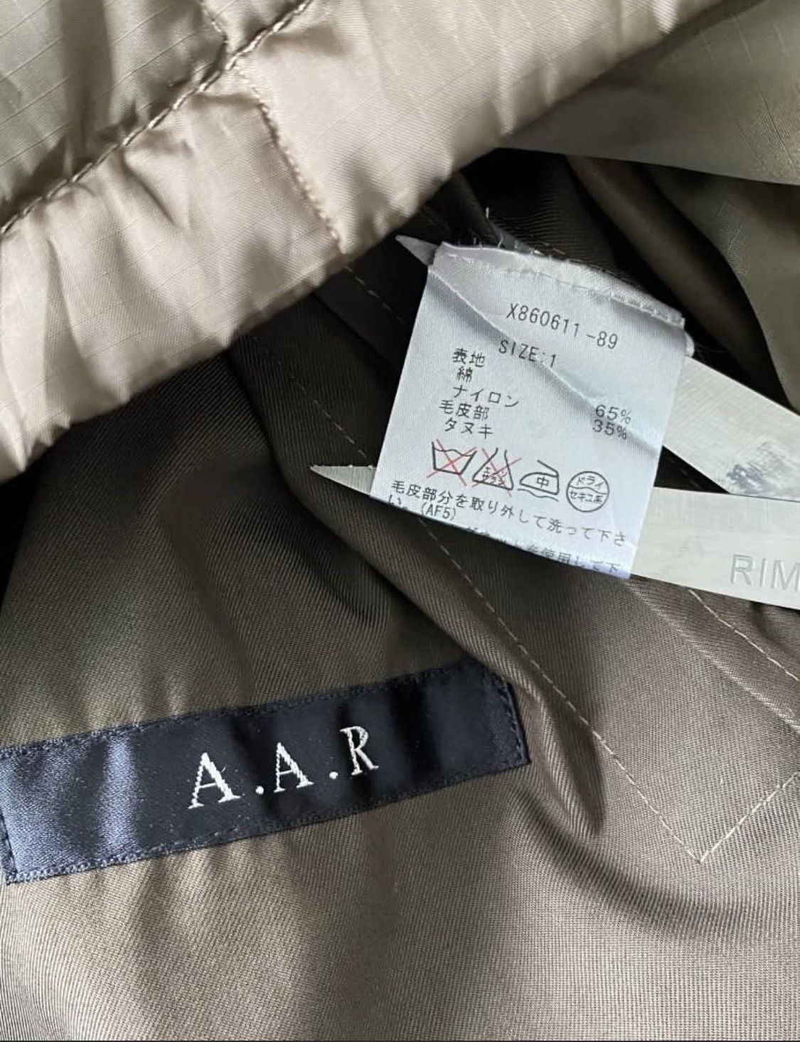 Yohji Yamamoto A.A.R by yohjiyamamoto army style fur jacket Size US M / EU 48-50 / 2 - 6 Thumbnail
