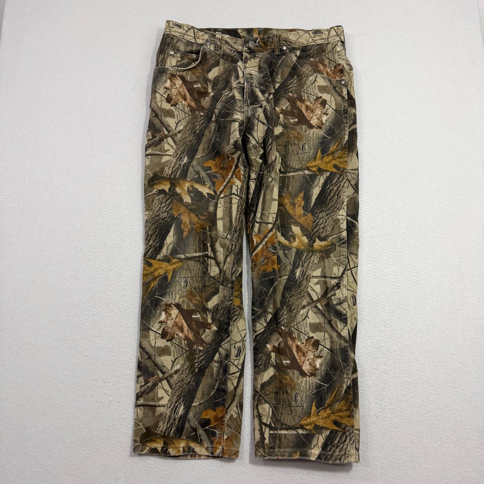 Vintage Vintage Pro Gear Camo Jeans Men's 36x30 Green Camouflage 90s Size US 36 / EU 52 - 1 Thumbnail