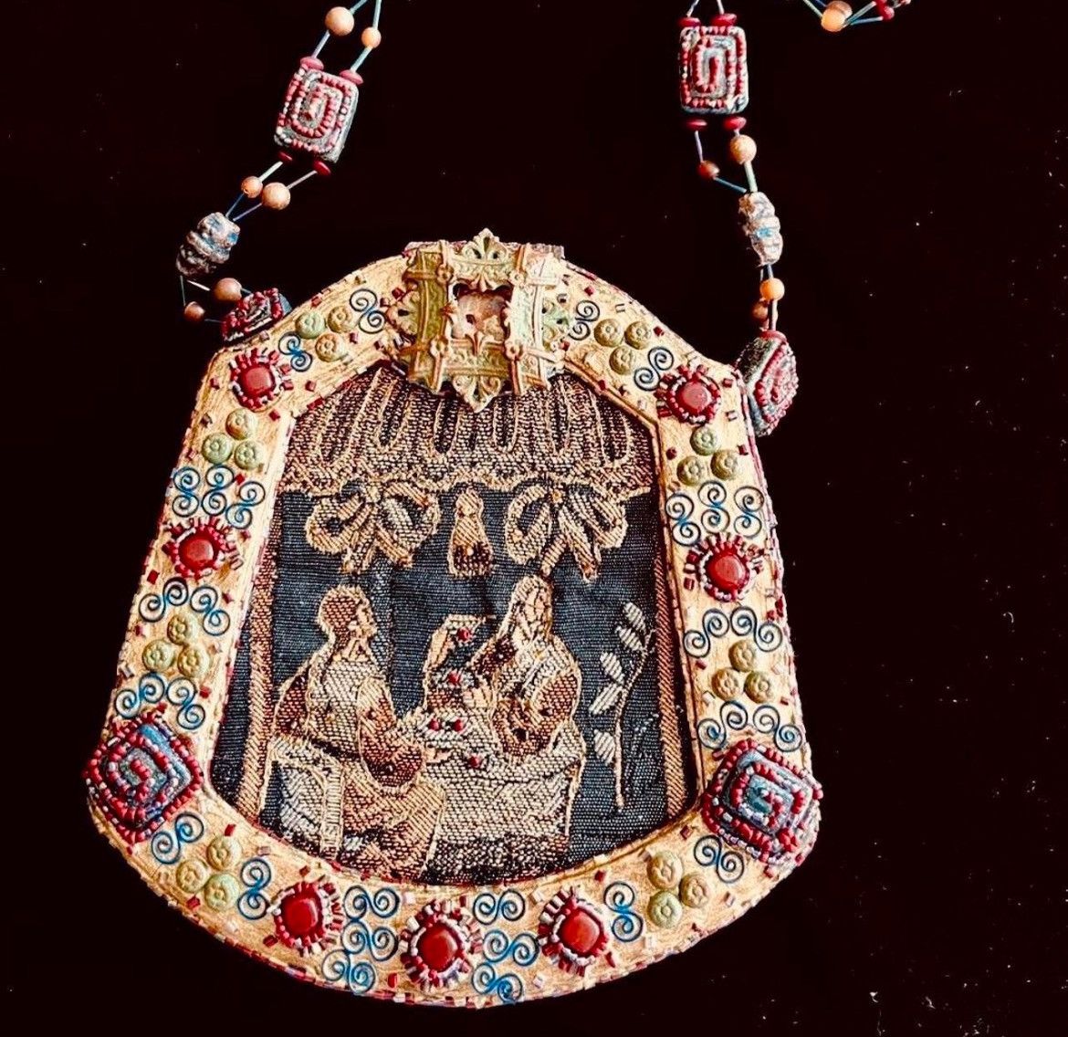 Mary Frances Rare Mary Frances Stunning, Crossbody Bag-Statement Piece Size ONE SIZE - 6 Thumbnail