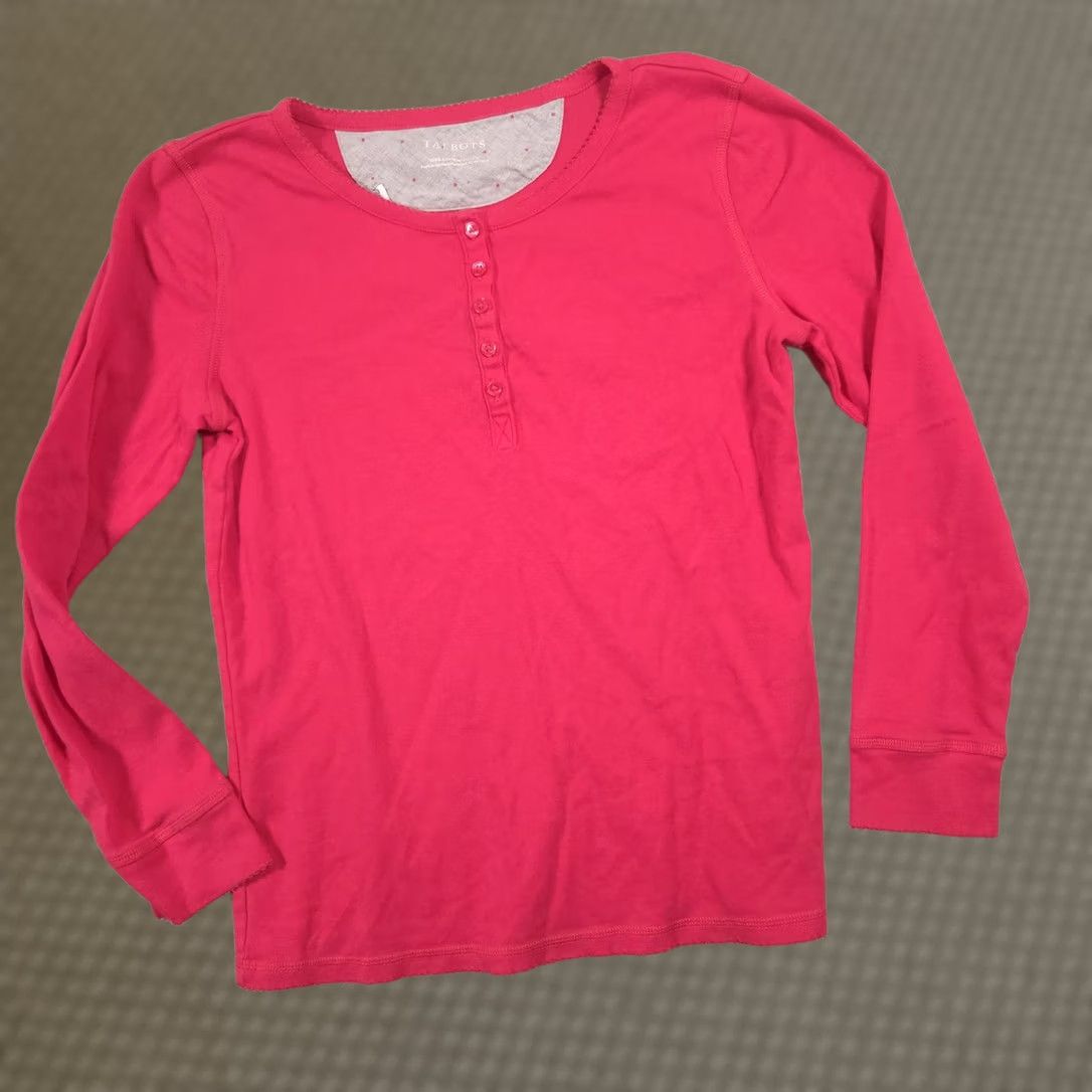 Talbots Talbots Shirt Womens Small Pink 100% Cotton Henley Long Sleeve Knit Top S Womens Pink 100% Cotton Henley Long Sleeve Knit Top Size S / US 4 / IT 40 - 1 Thumbnail
