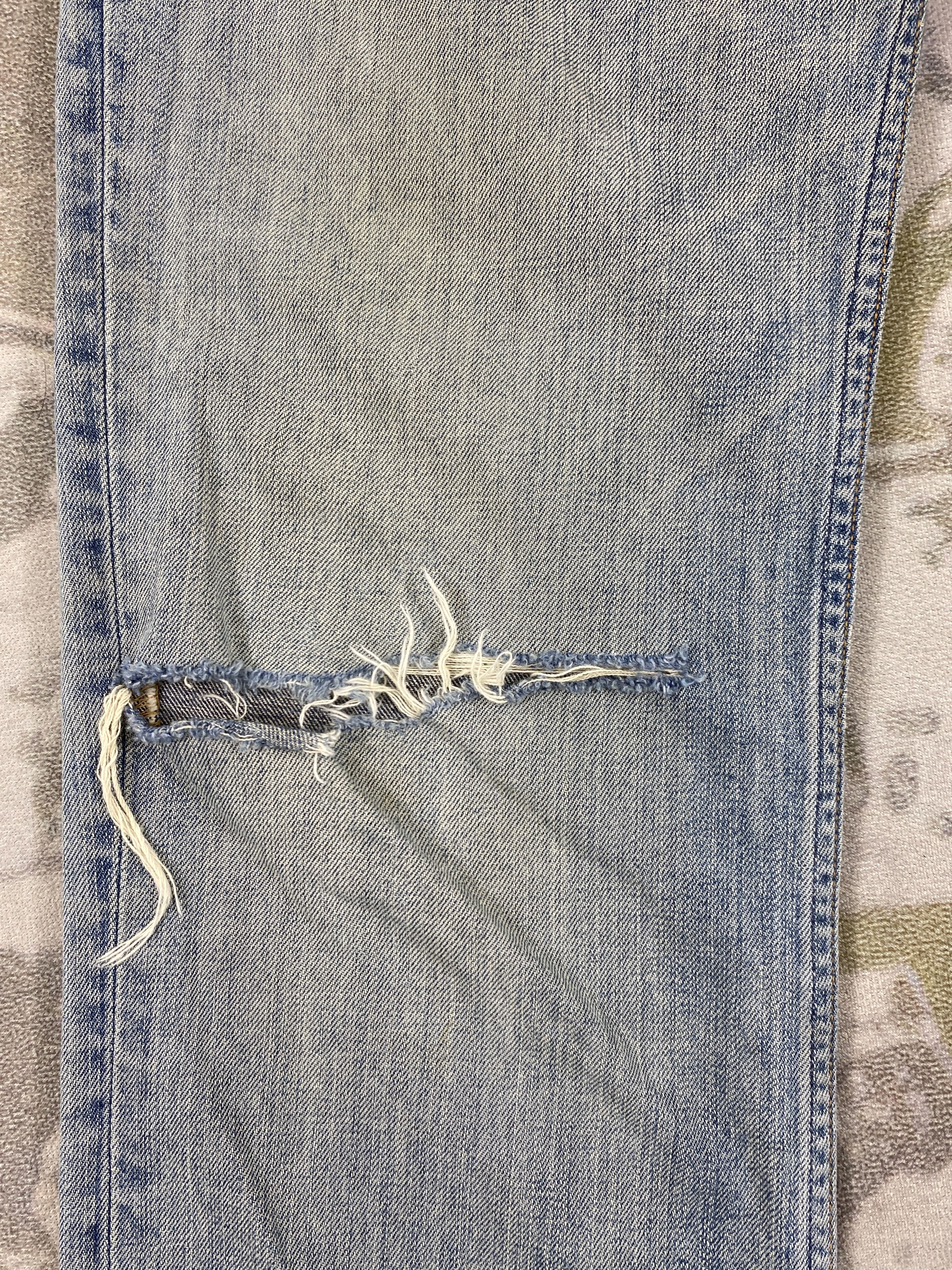 Levi's Distressed Vintage Levi's 533 Jeans 32x29.5 Denim - JN3658 Size US 32 / EU 48 - 13 Thumbnail
