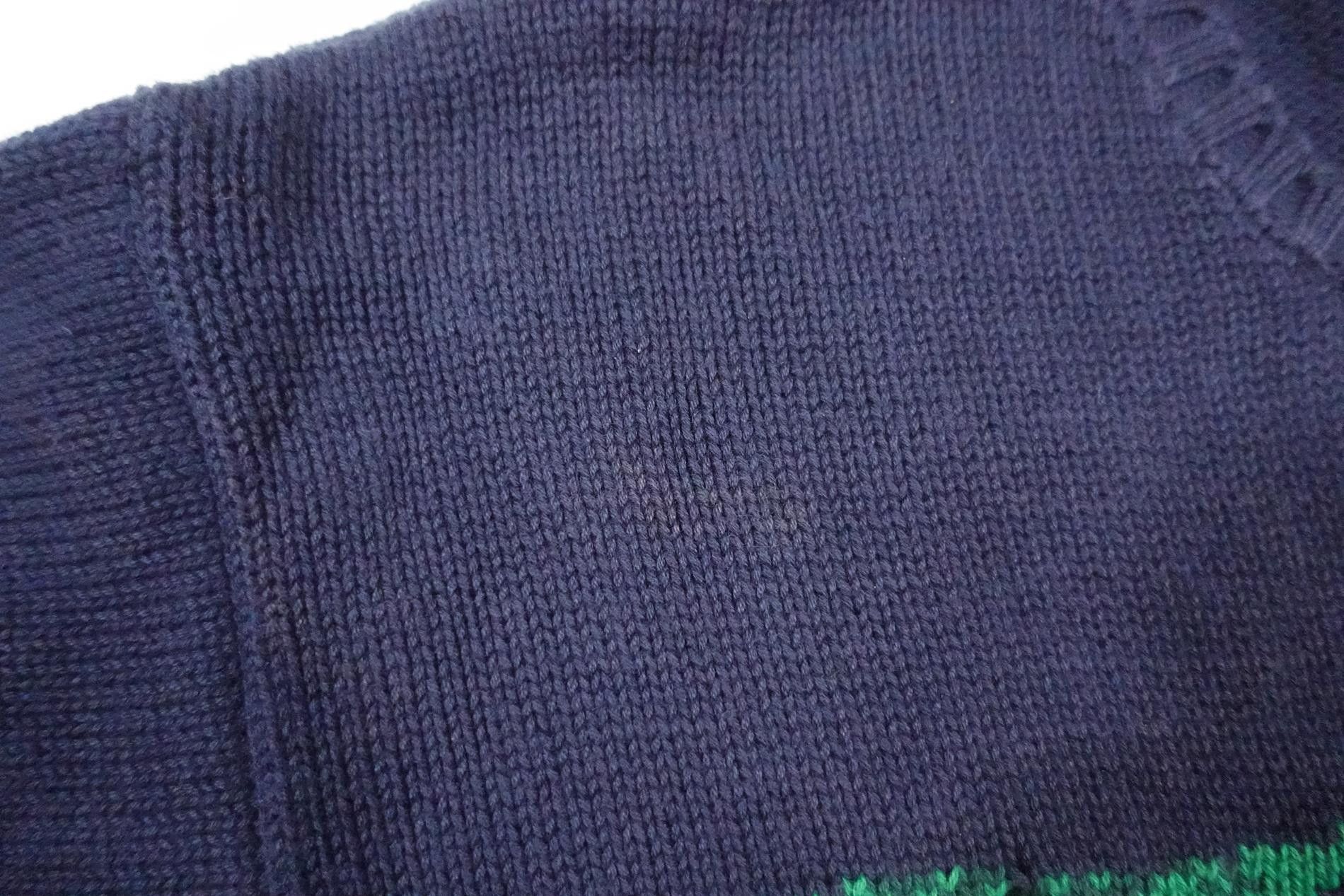 Polo Ralph Lauren Polo Ralph Lauren Sweater Golf Bag Flags Navy Vintage 90s M Size US M / EU 48-50 / 2 - 8 Thumbnail