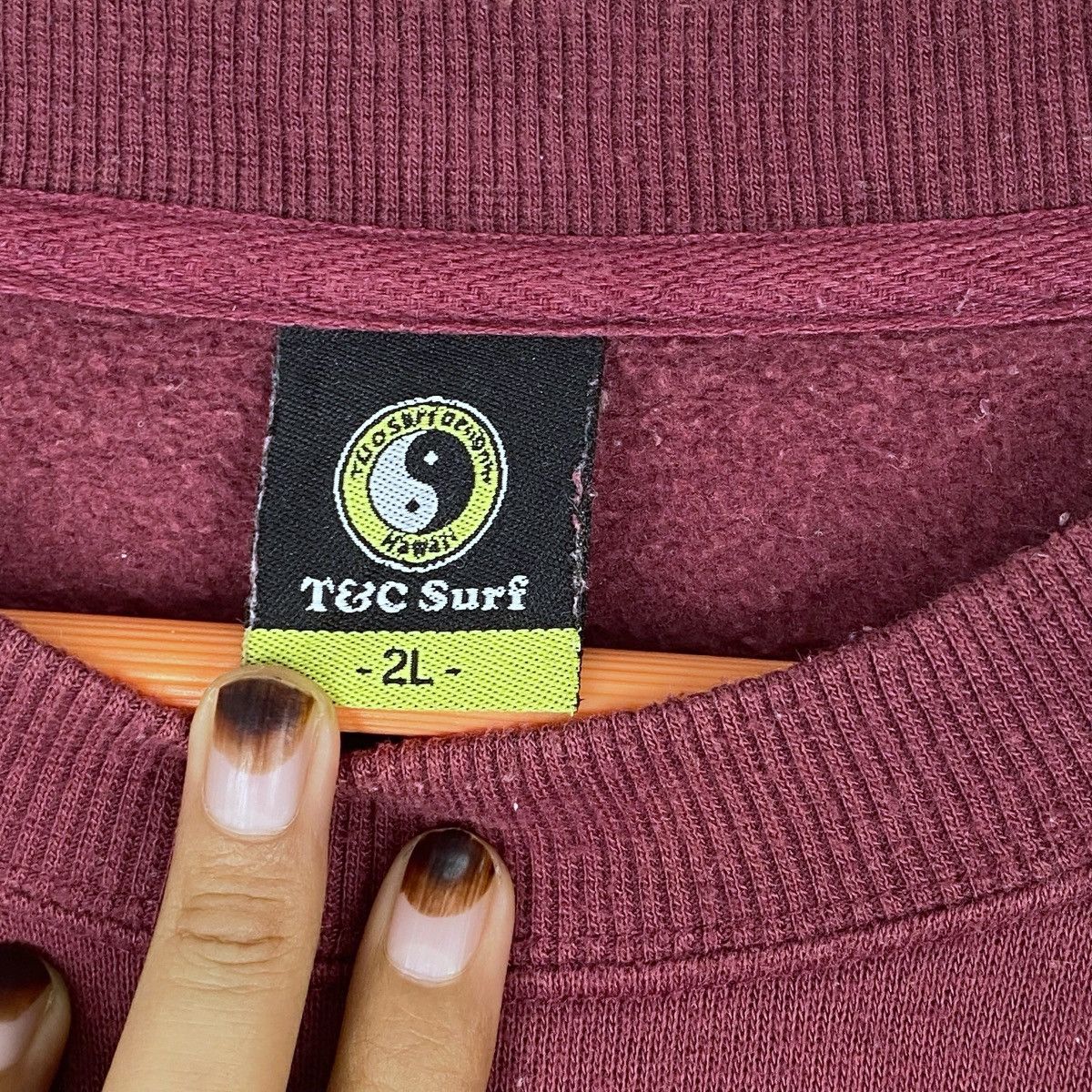 Designer × Vintage T&C Surf Design Sweatshirt Crewneck Pullover Jumper Size L Size US XL / EU 56 / 4 - 6 Thumbnail