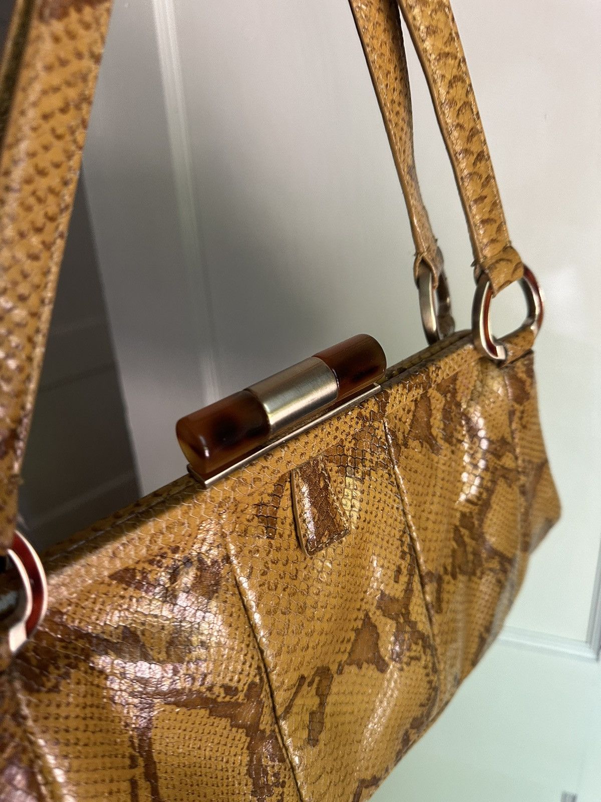 Vintage Snake Skin purse Size ONE SIZE - 13 Thumbnail